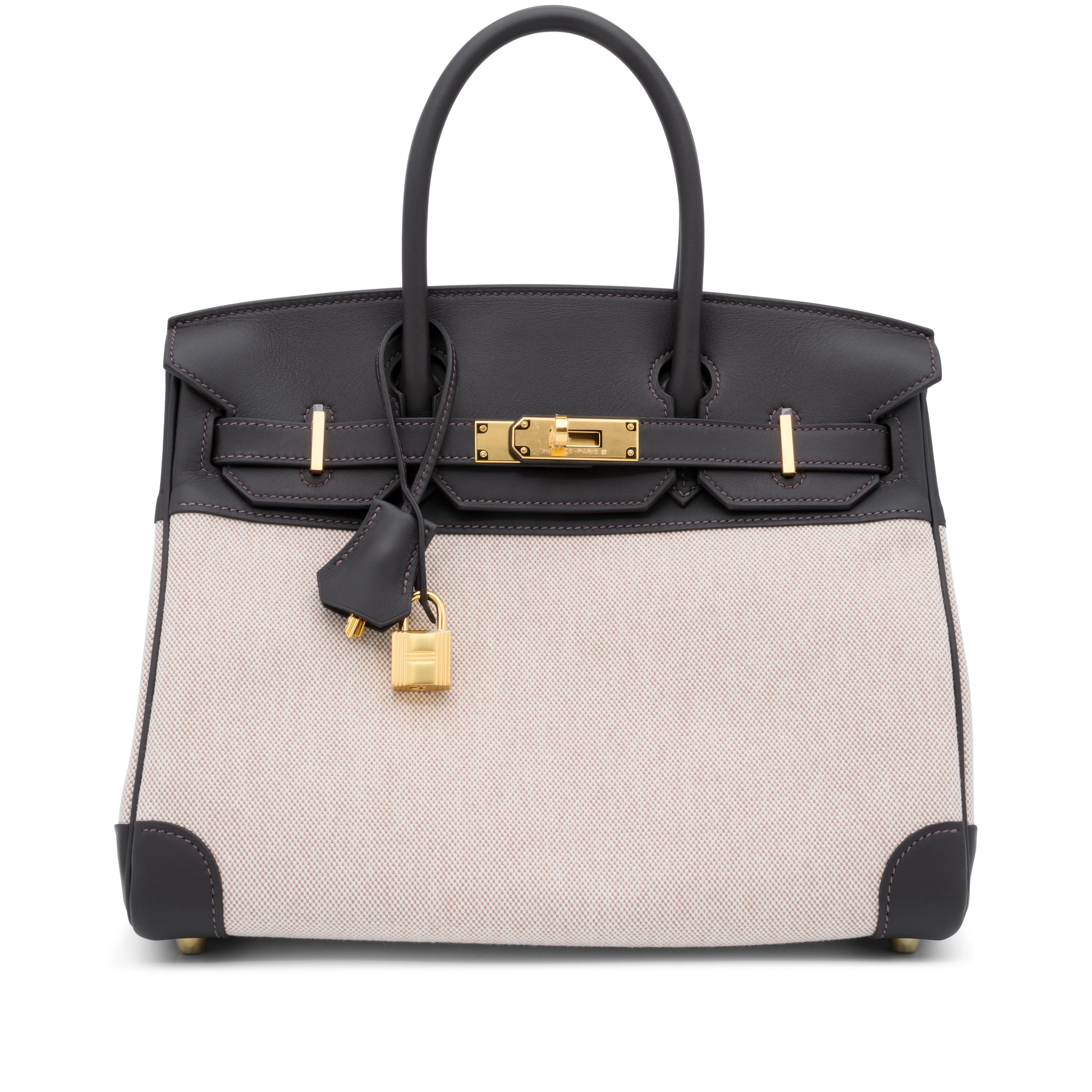 Bai Brun Swift and Ecru Toile Birkin 30 Gold Hardware, 2026