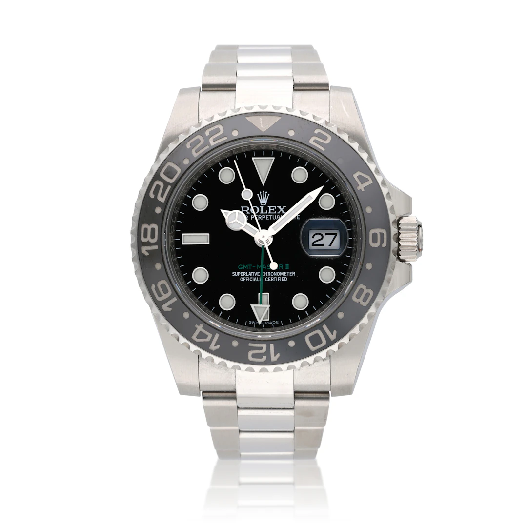 GMT-Master II (Reference 116710). A 40mm stainless steel automatic