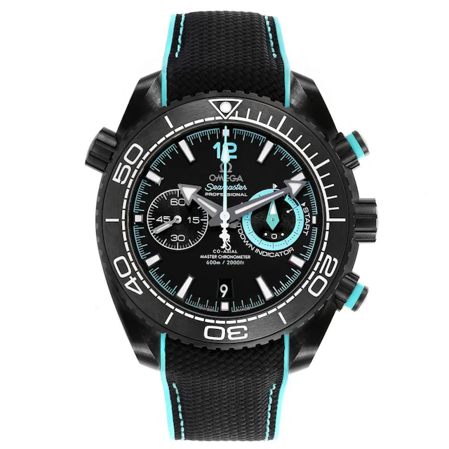 Seamaster Planet Ocean (Reference 215.92.46.51.01.003). A 45.5mm black