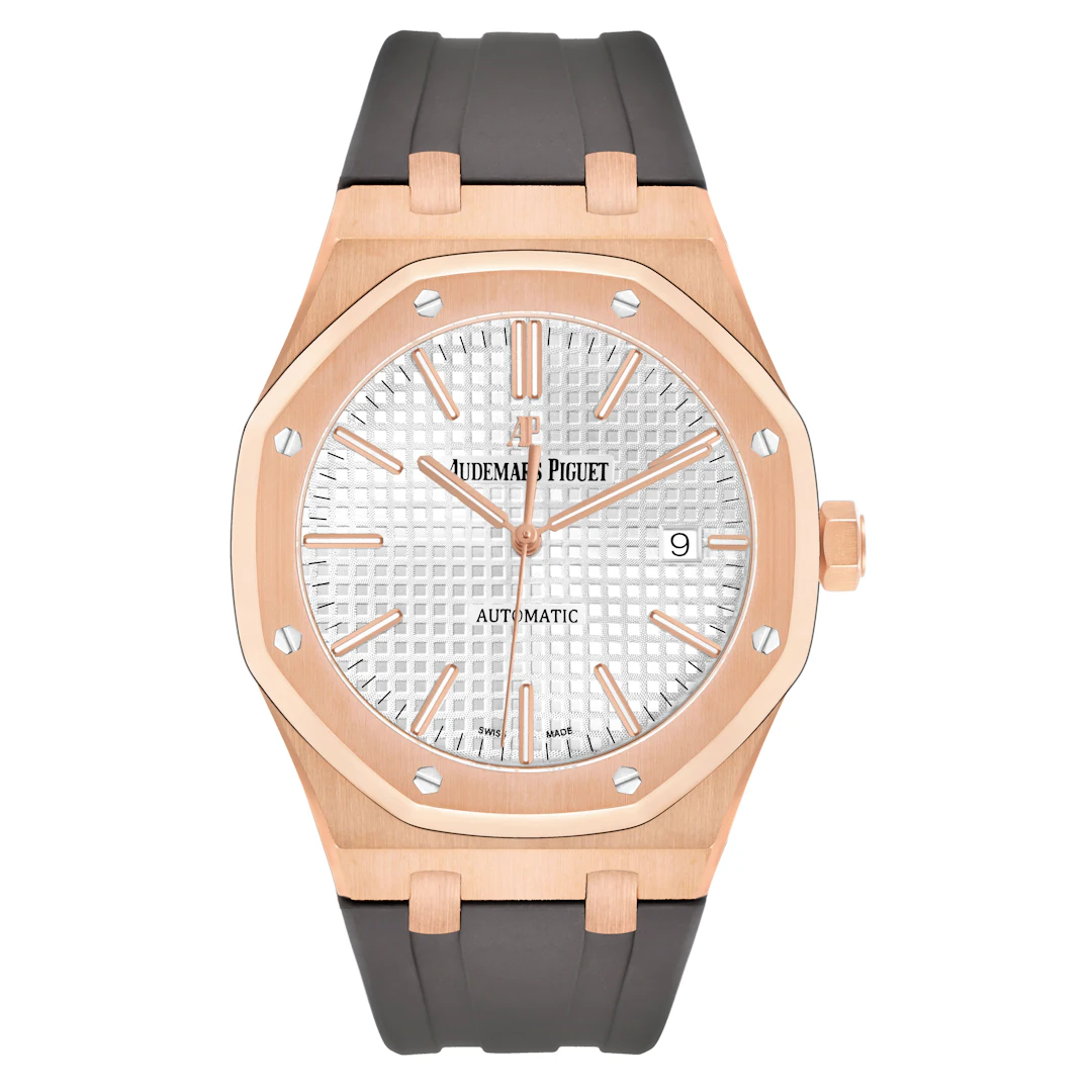 Royal Oak (Reference 15400OR.OO.D002CR.01). A 41mm rose gold automatic