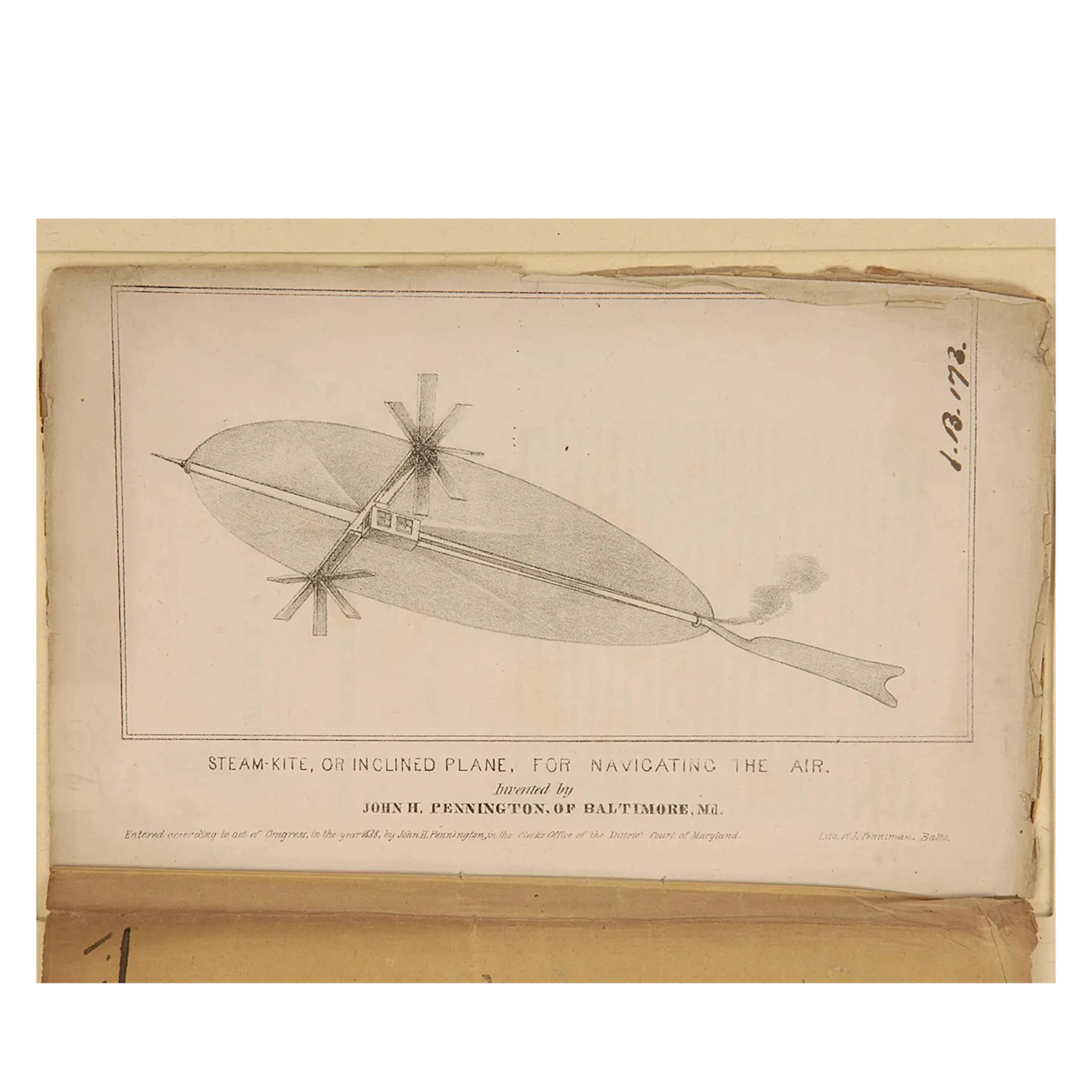 Aerostation, or Steam Aerial Navigation First Edition