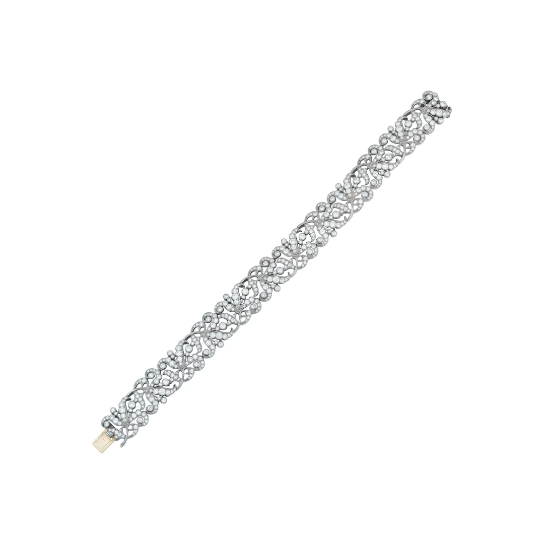 Bracelet or et diamants | Gold and diamond bracelet