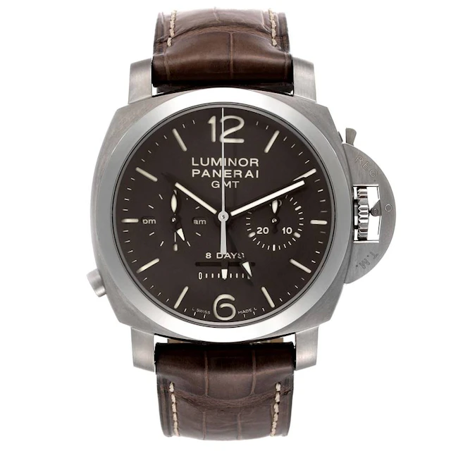 Luminor 8 Day Monopulsante Chrono (Reference PAM00311). A 44mm titanium