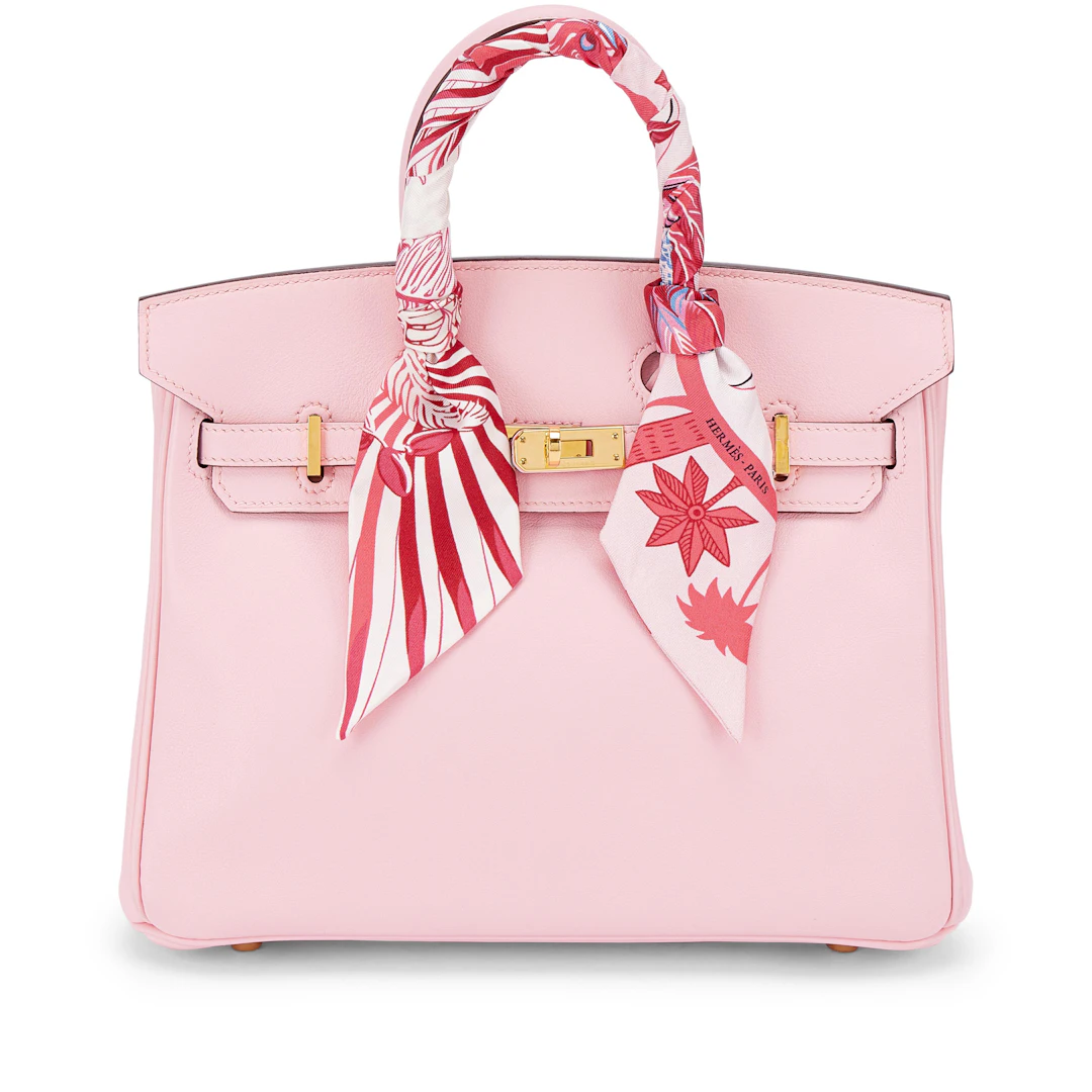 Rose Sakura Swift Birkin 25 Gold Hardware, 2016