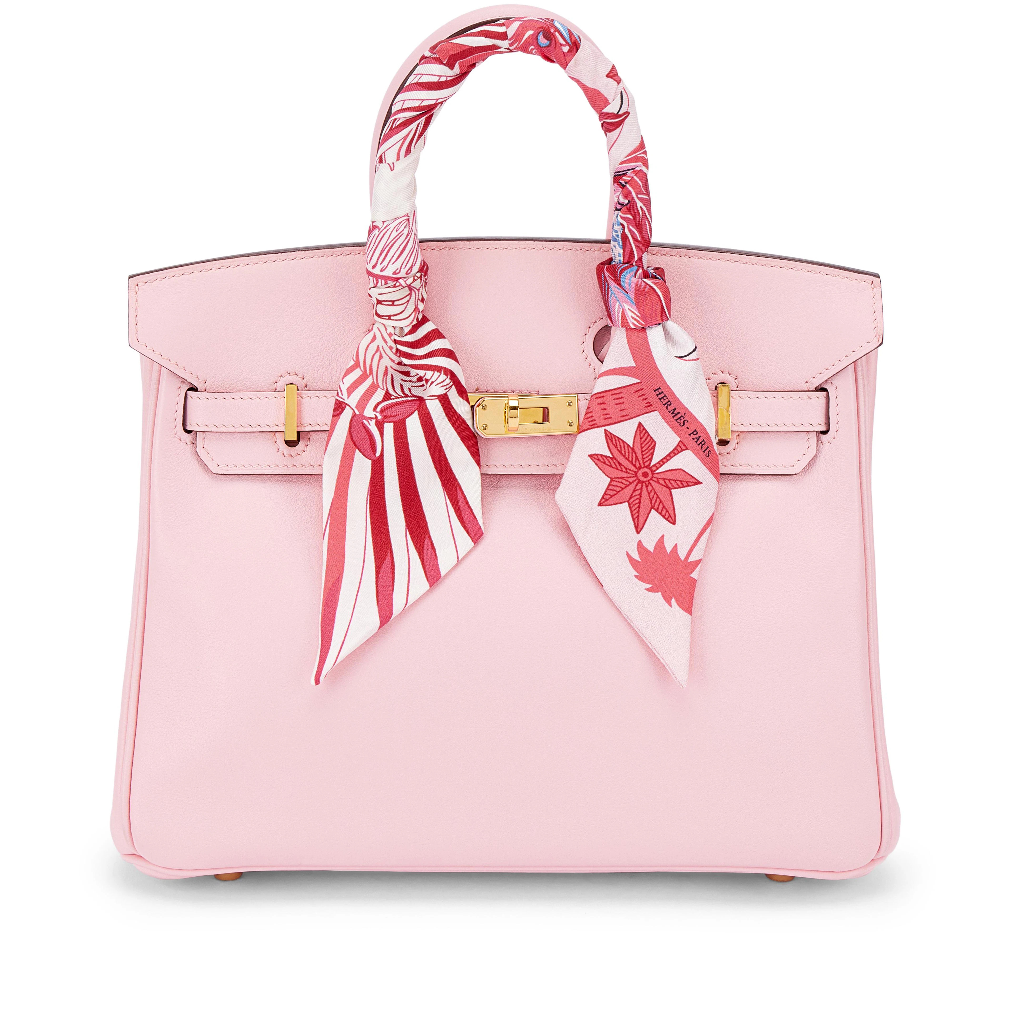 Rose Sakura Swift Birkin 25 Gold Hardware, 2016