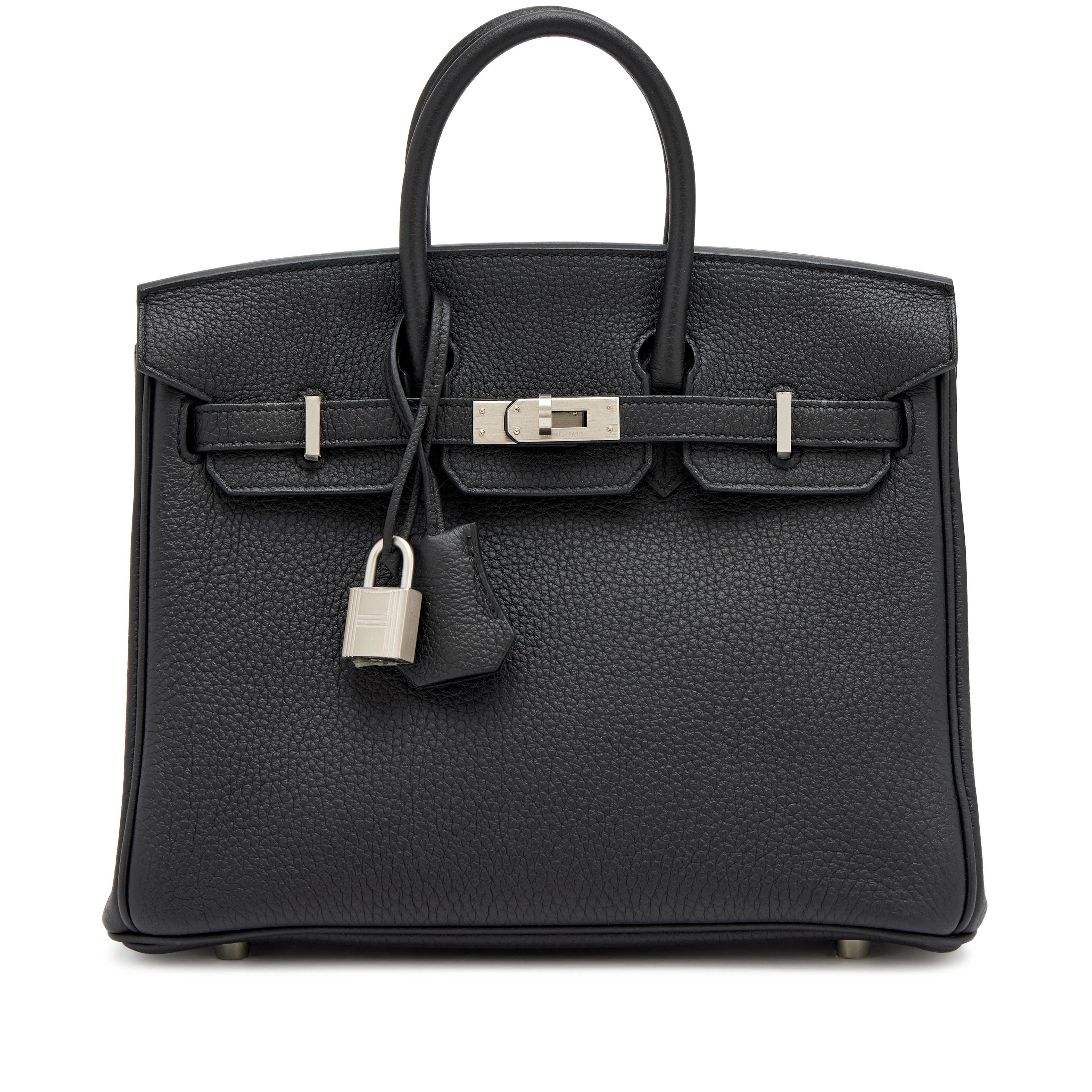 Black Togo Birkin 25 Palladium Hardware, 2025