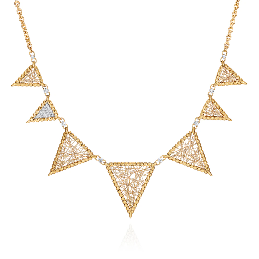 Sybil 7-Point Diamond Necklace