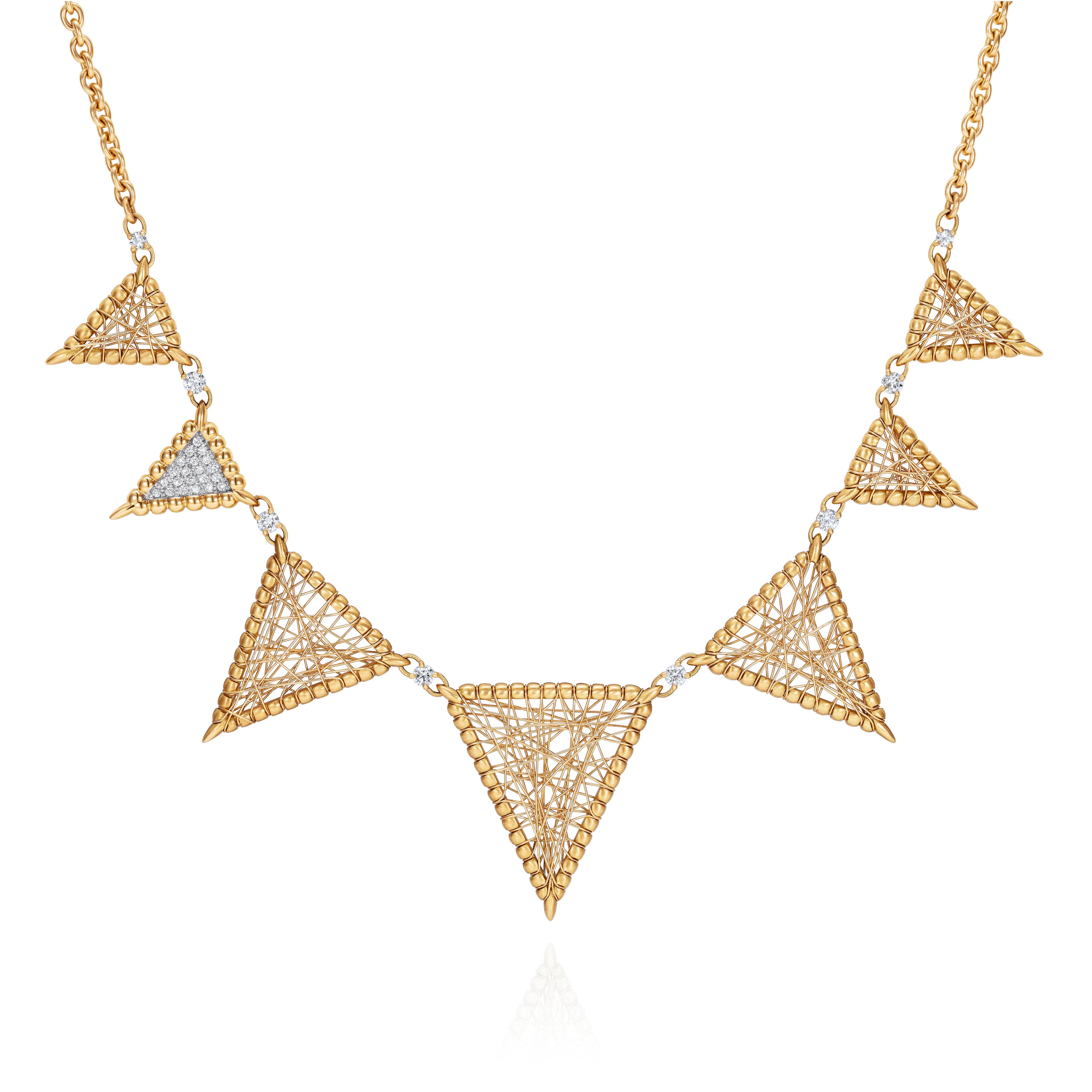 Sybil 7-Point Diamond Necklace