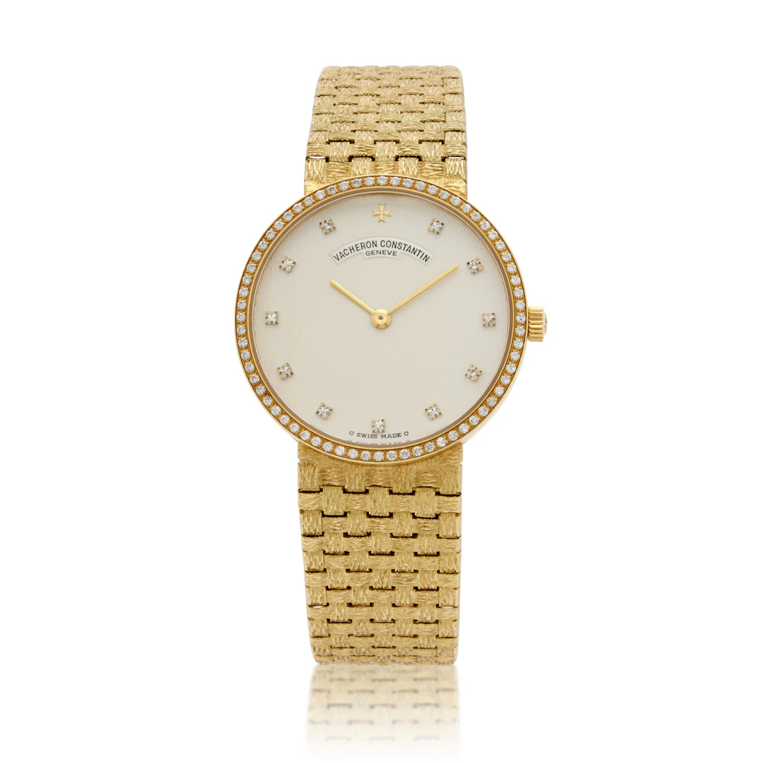 Patrimony Traditionnelle Boutique 'Basket Weave' (Reference 31693/206J-8737).
