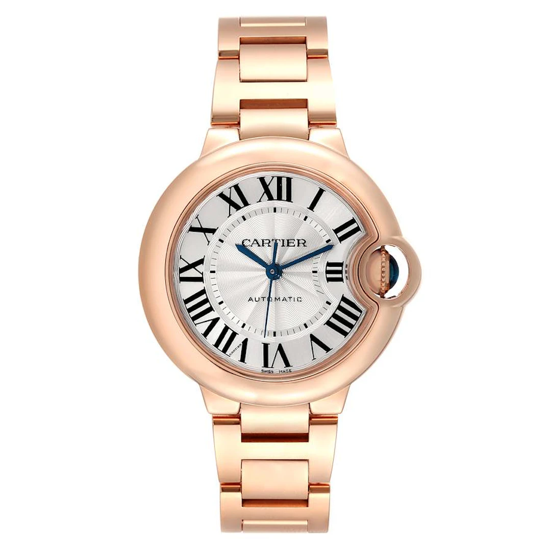 Ballon Bleu (Reference WGBB0042). A 33mm rose gold automatic wristwatch.