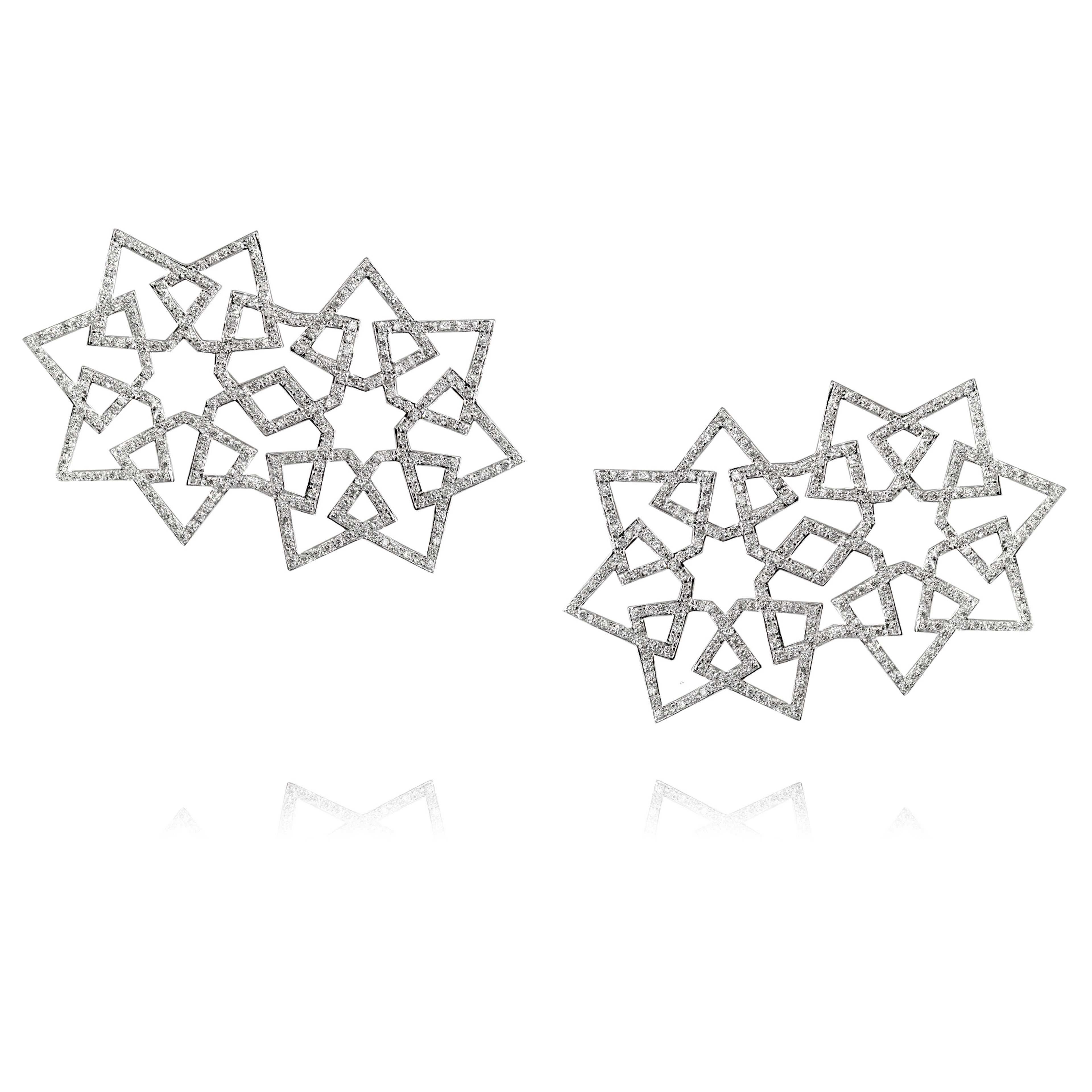 "Arabesque Deco" Earrings by Ralph Masri