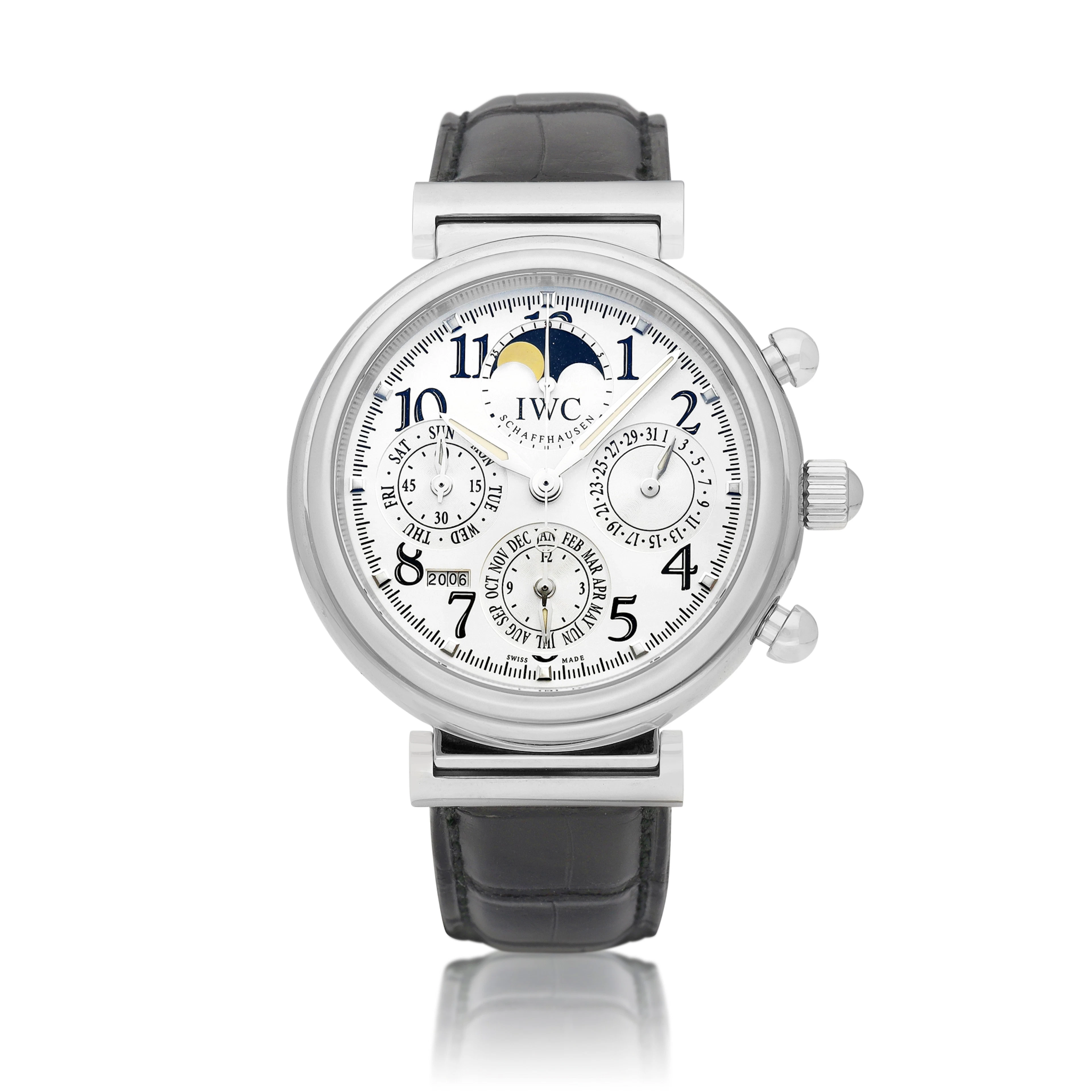 Da Vinci (Reference 3758). A 41mm stainless steel perpetual calendar