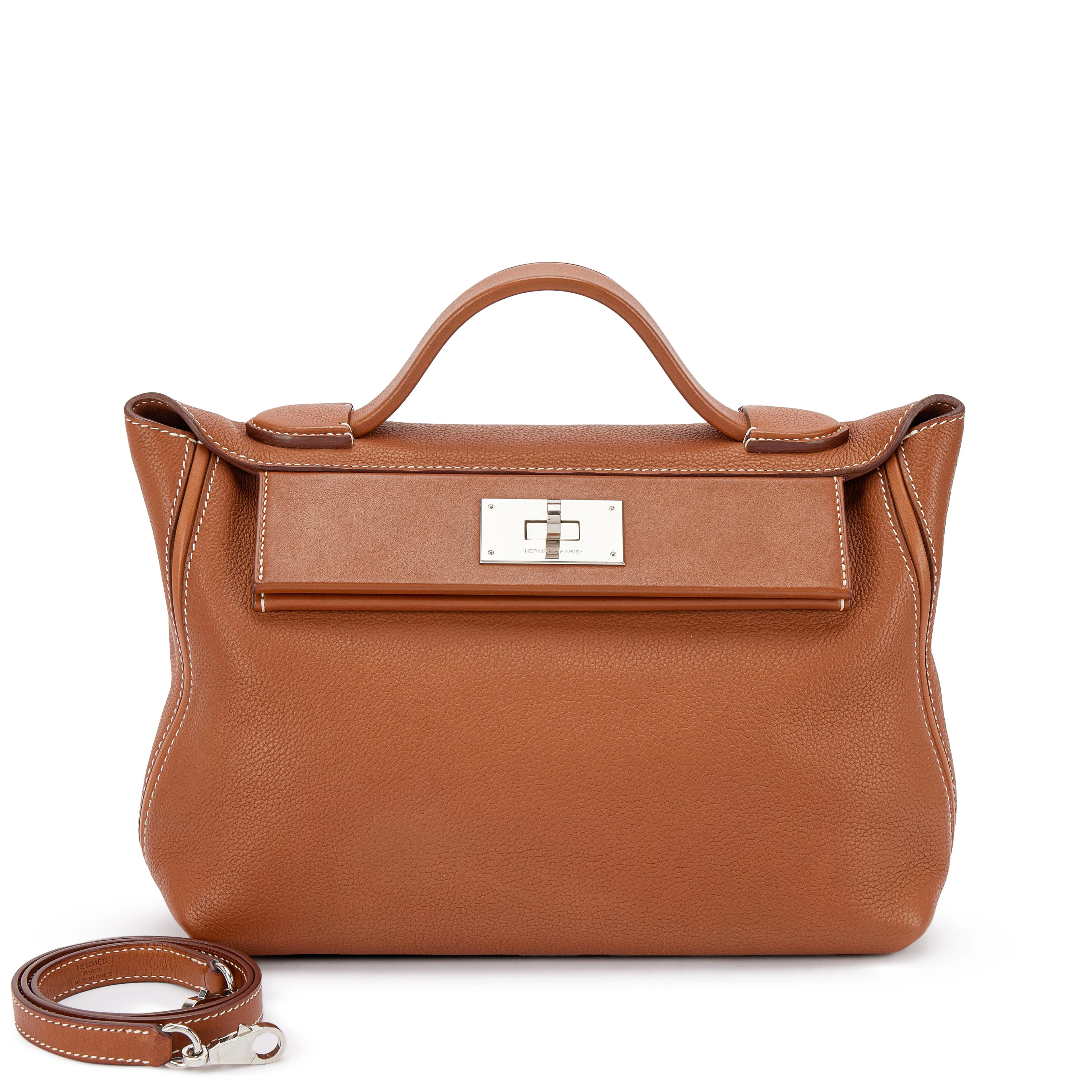 Fauve Barenia, Togo and Swift 24/24 29 Palladium Hardware