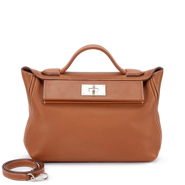 Fauve Barenia, Togo and Swift 24/24 29 Palladium Hardware