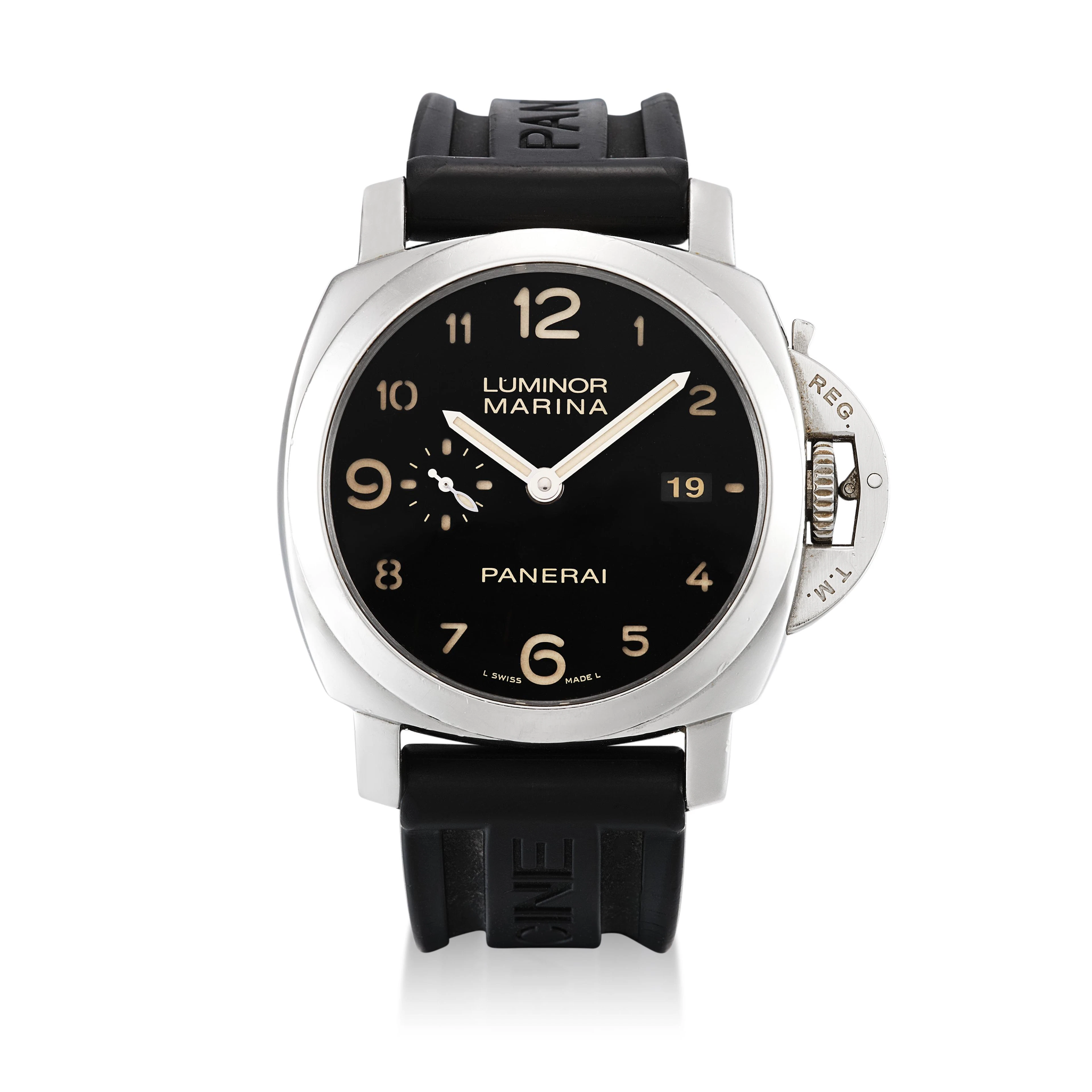 Luminor Marina (Reference PAM00359). A stainless steel automatic wristwatch