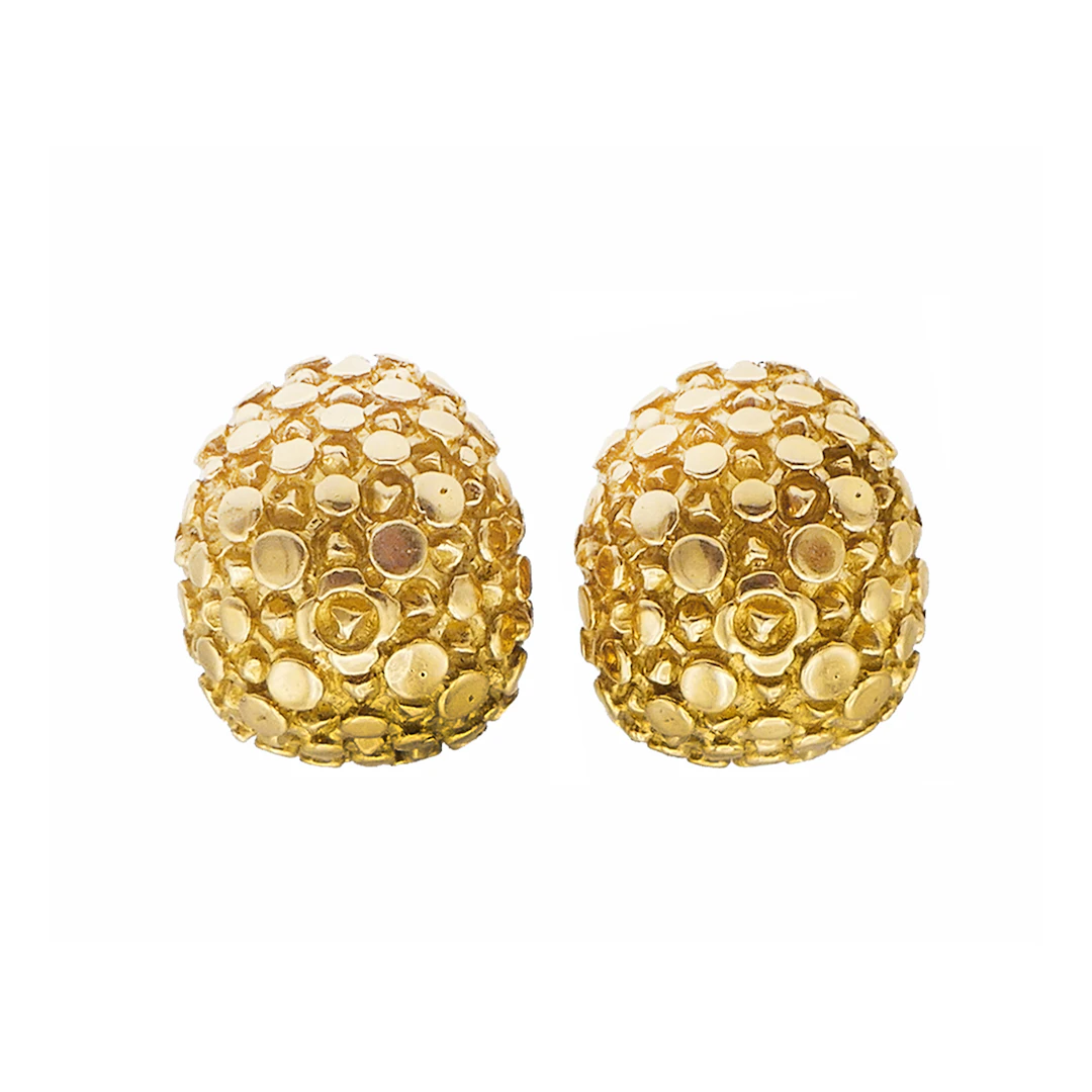 Vintage Gold Earclips