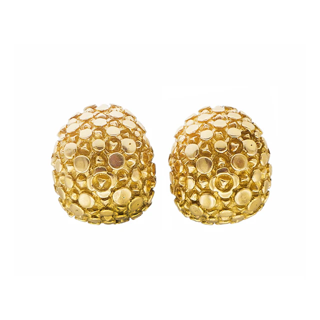 Vintage Gold Earclips