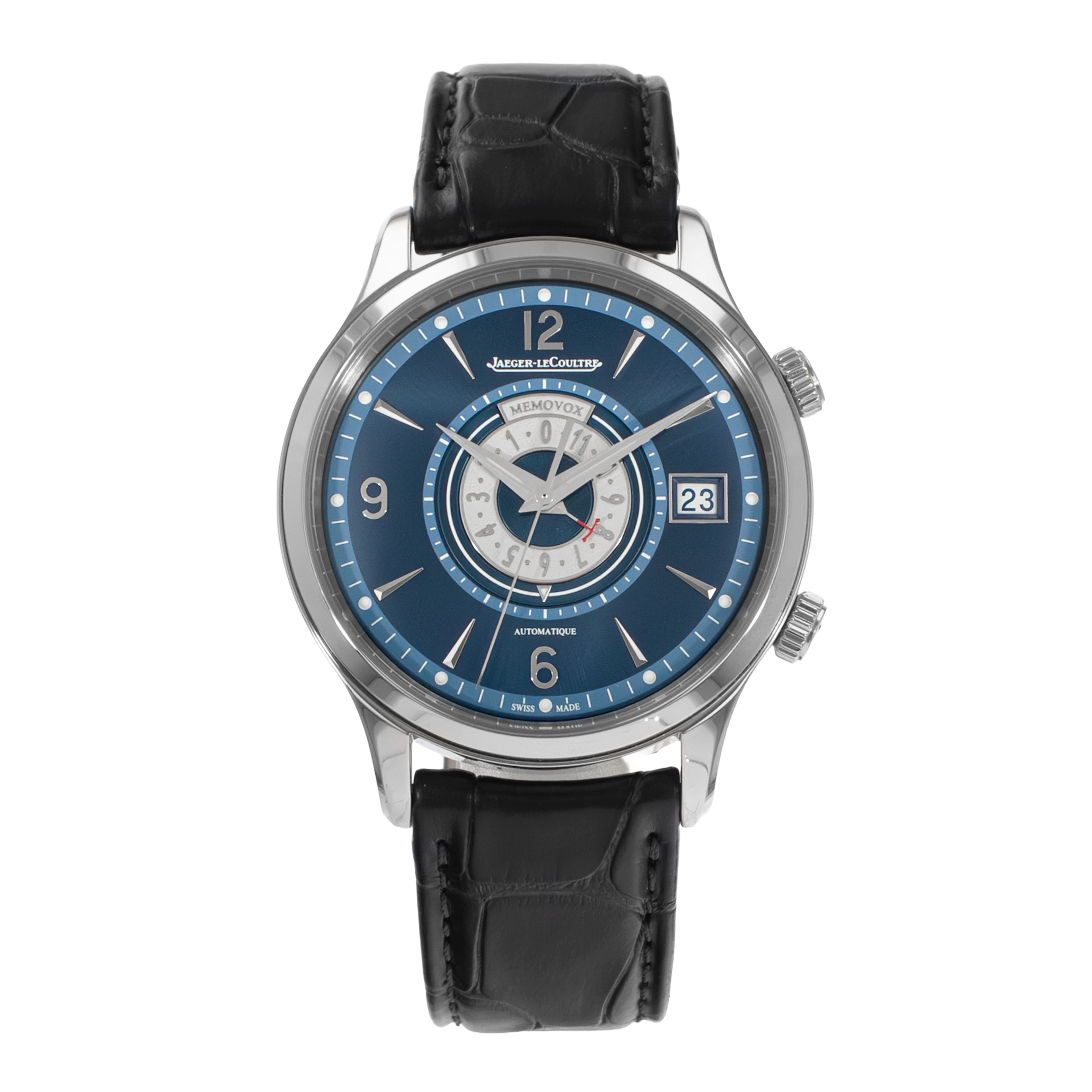Memovox (Reference Q410848J). A 40mm stainless steel automatic wristwatch