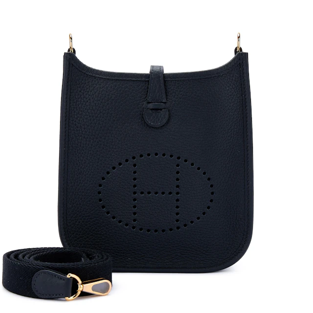 Black Clemence Mini Evelyne II TPM 16 Gold Hardware, 2025