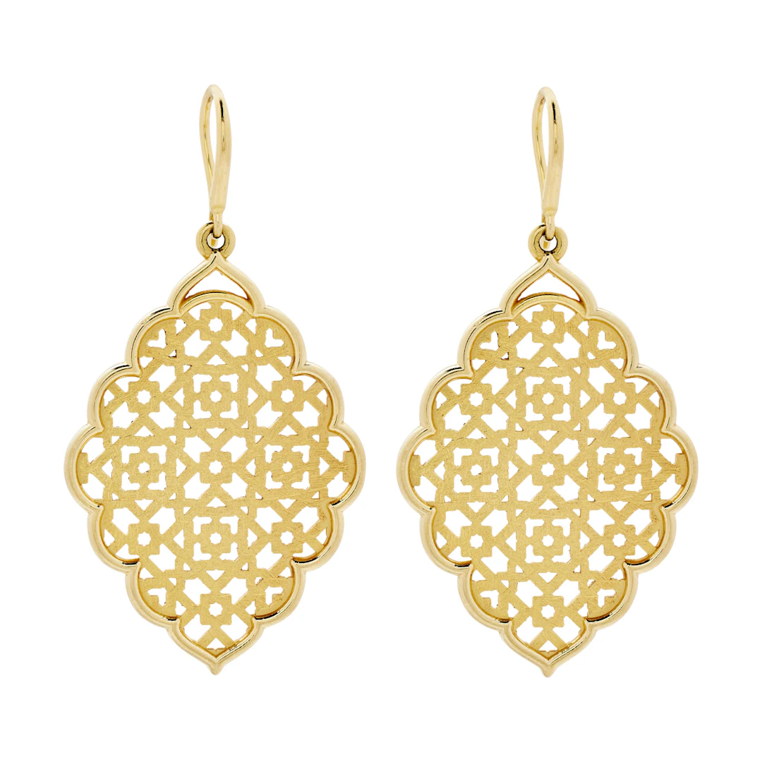 Gold Marrakesh Drop Earrings