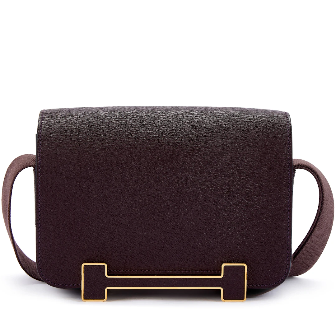 Rouge Sellier Chèvre Mysore Geta Gold Hardware, 2022
