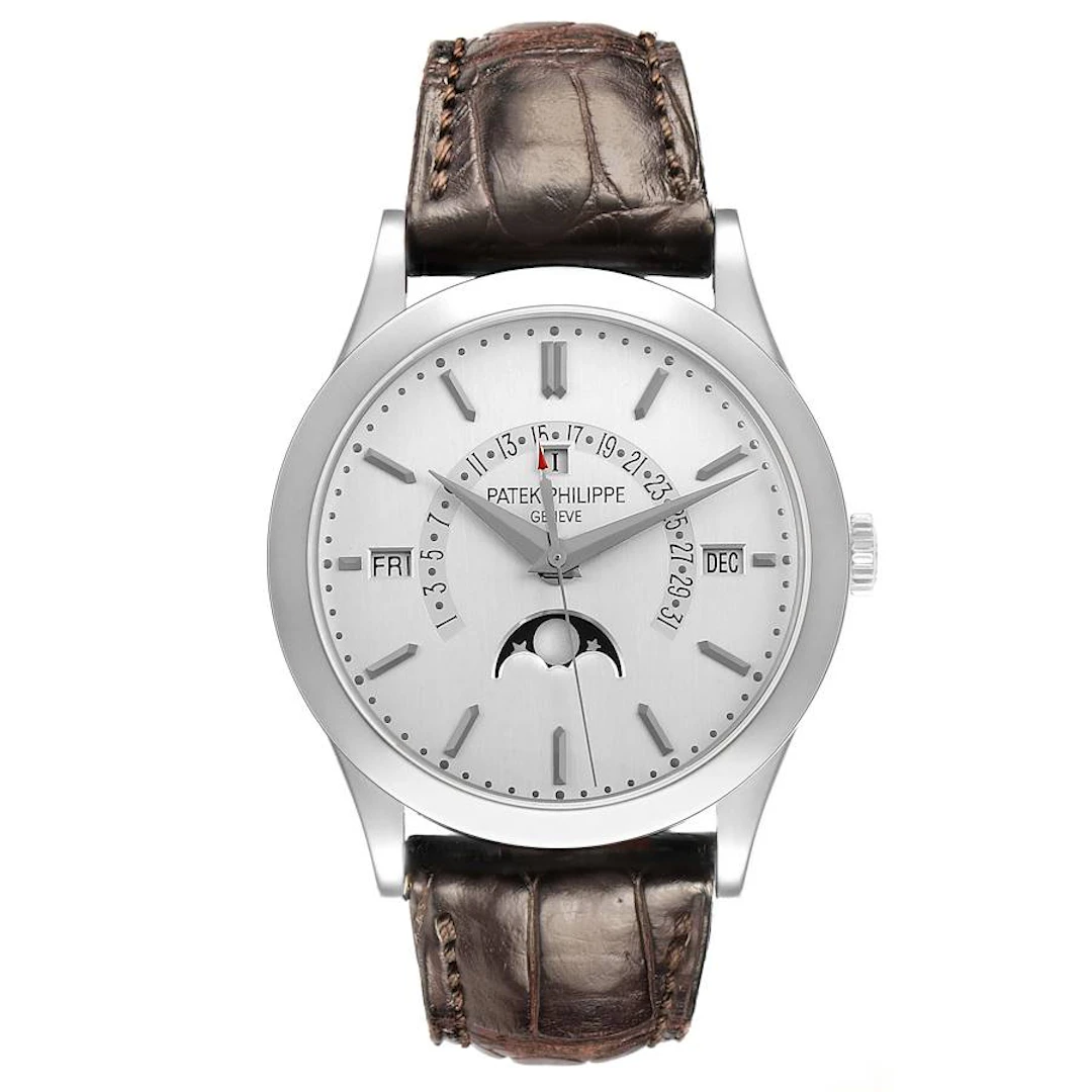 Complications (Reference 5496P-001). A 39.5mm platinum automatic wristwatch