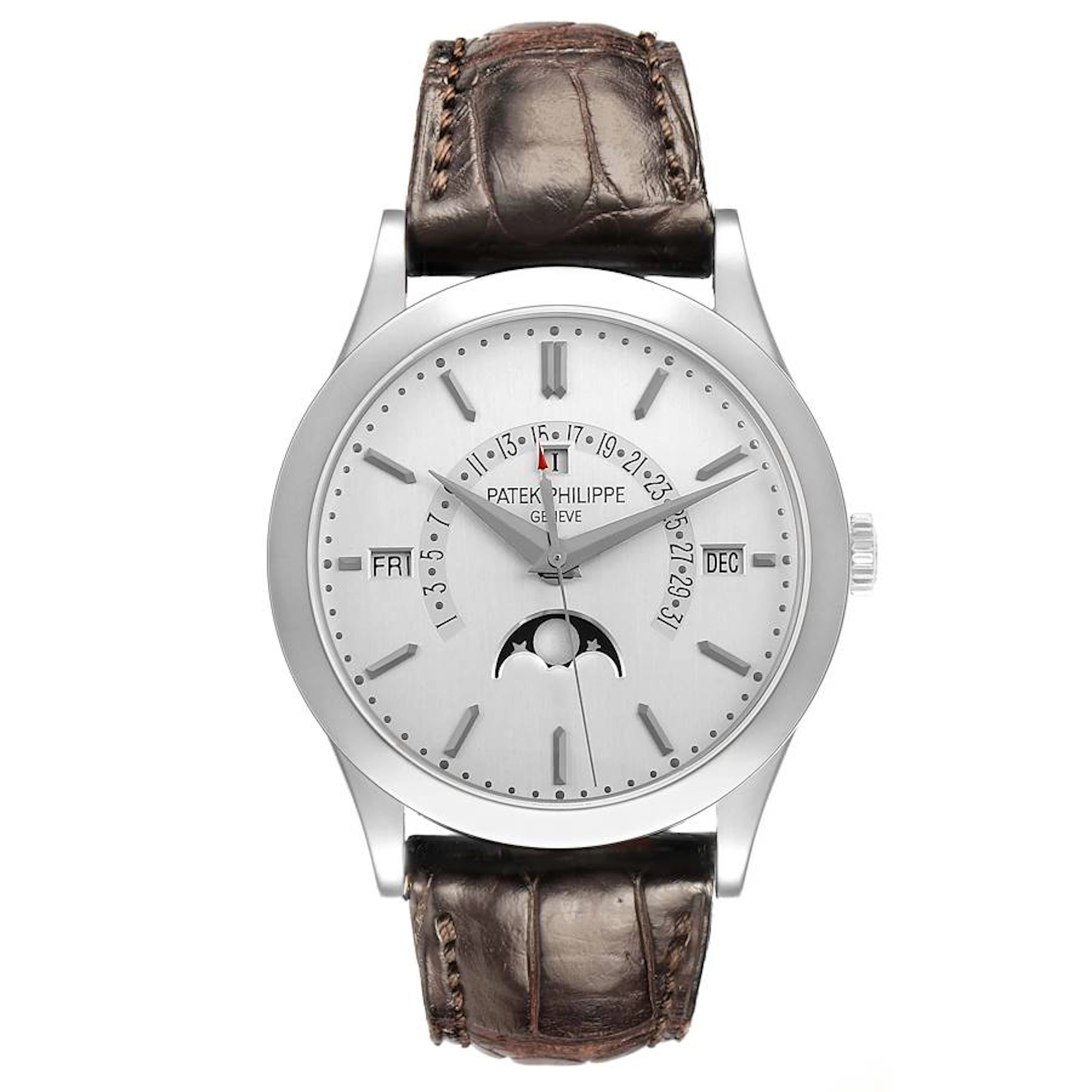Complications (Reference 5496P-001). A 39.5mm platinum automatic wristwatch