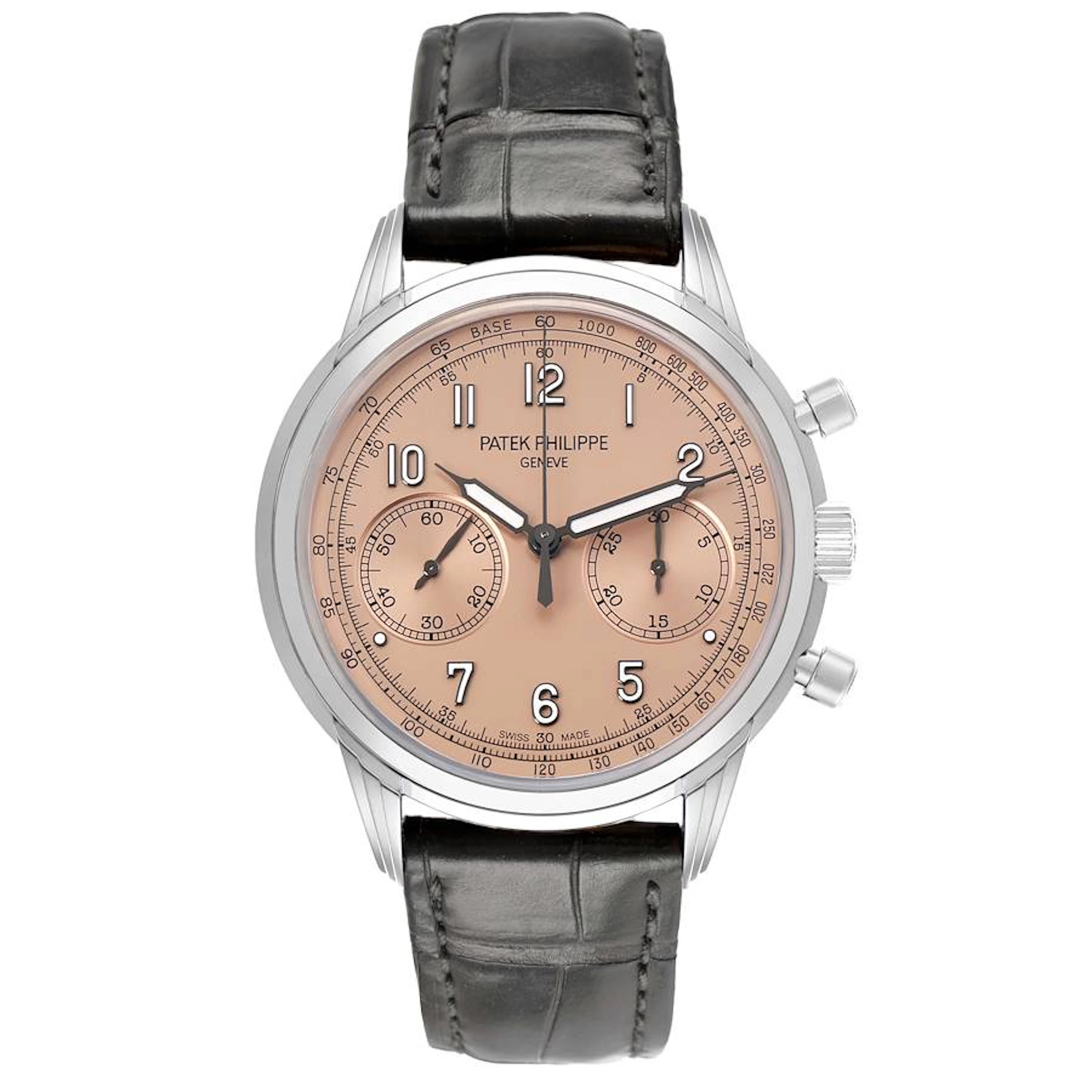 Complications (Reference 5172G-010). A 41mm white gold manual wind