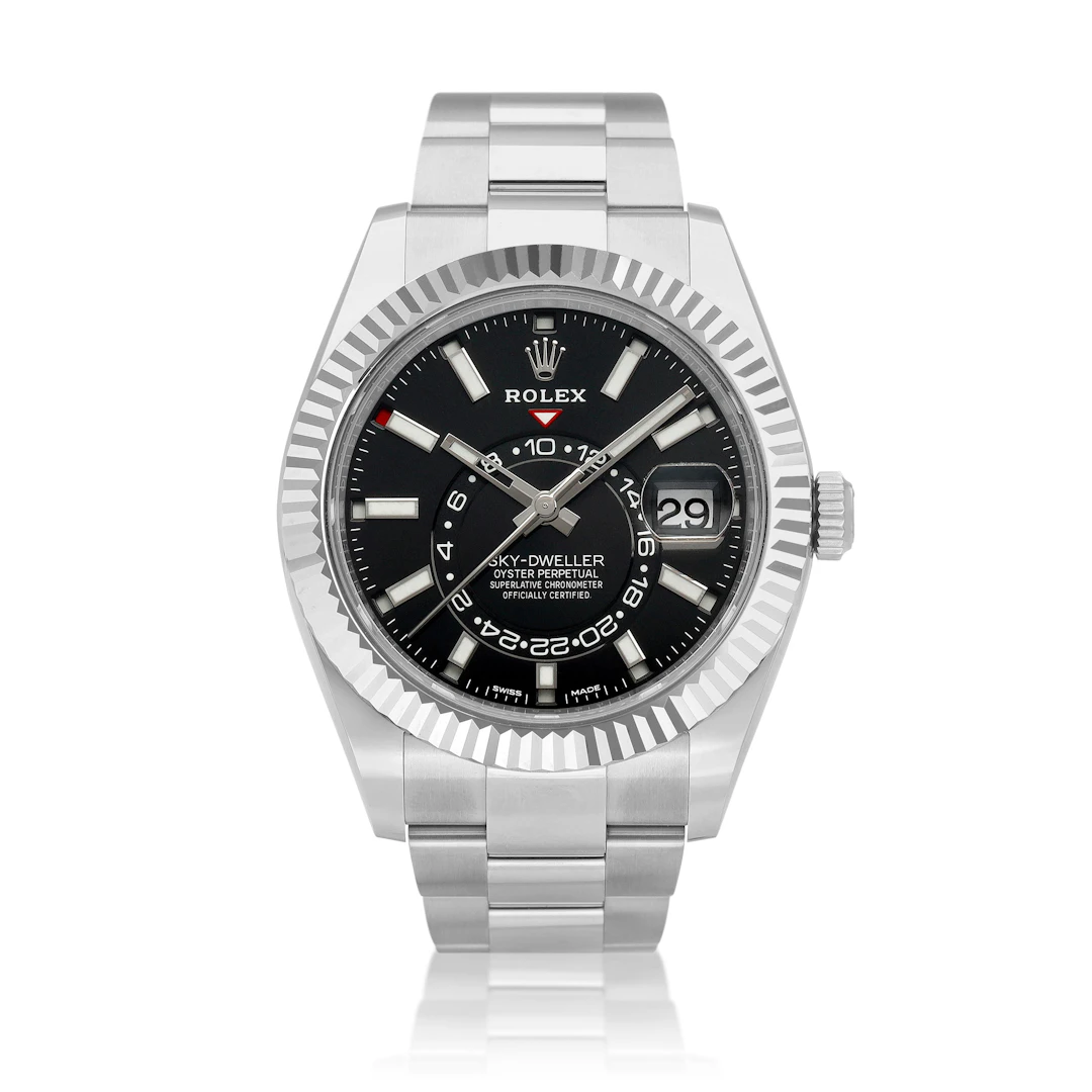 Sky-Dweller (Reference 326934). A 42mm white gold stainless steel