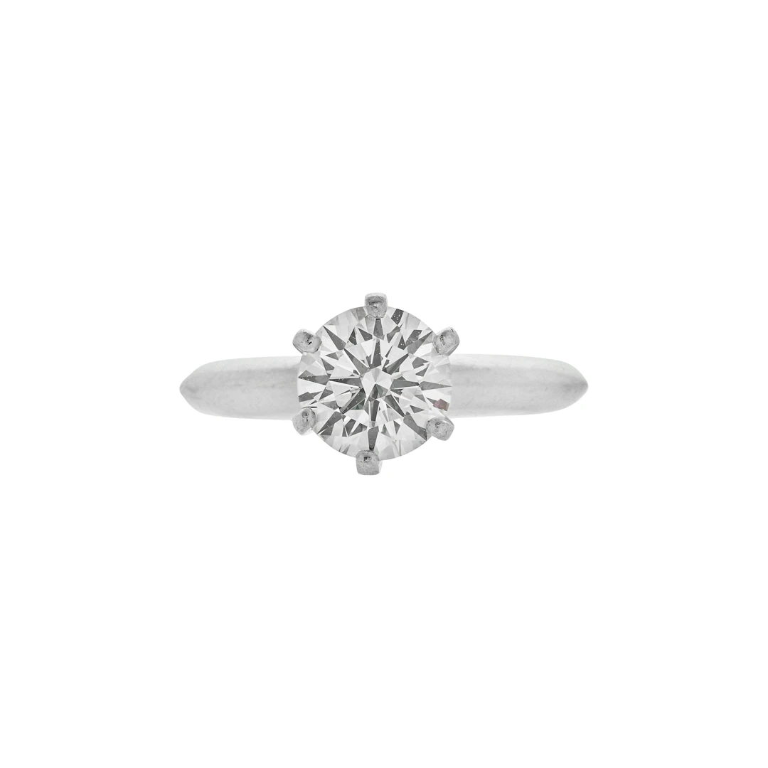 Platinum and 1.04ct Diamond Engagement Ring