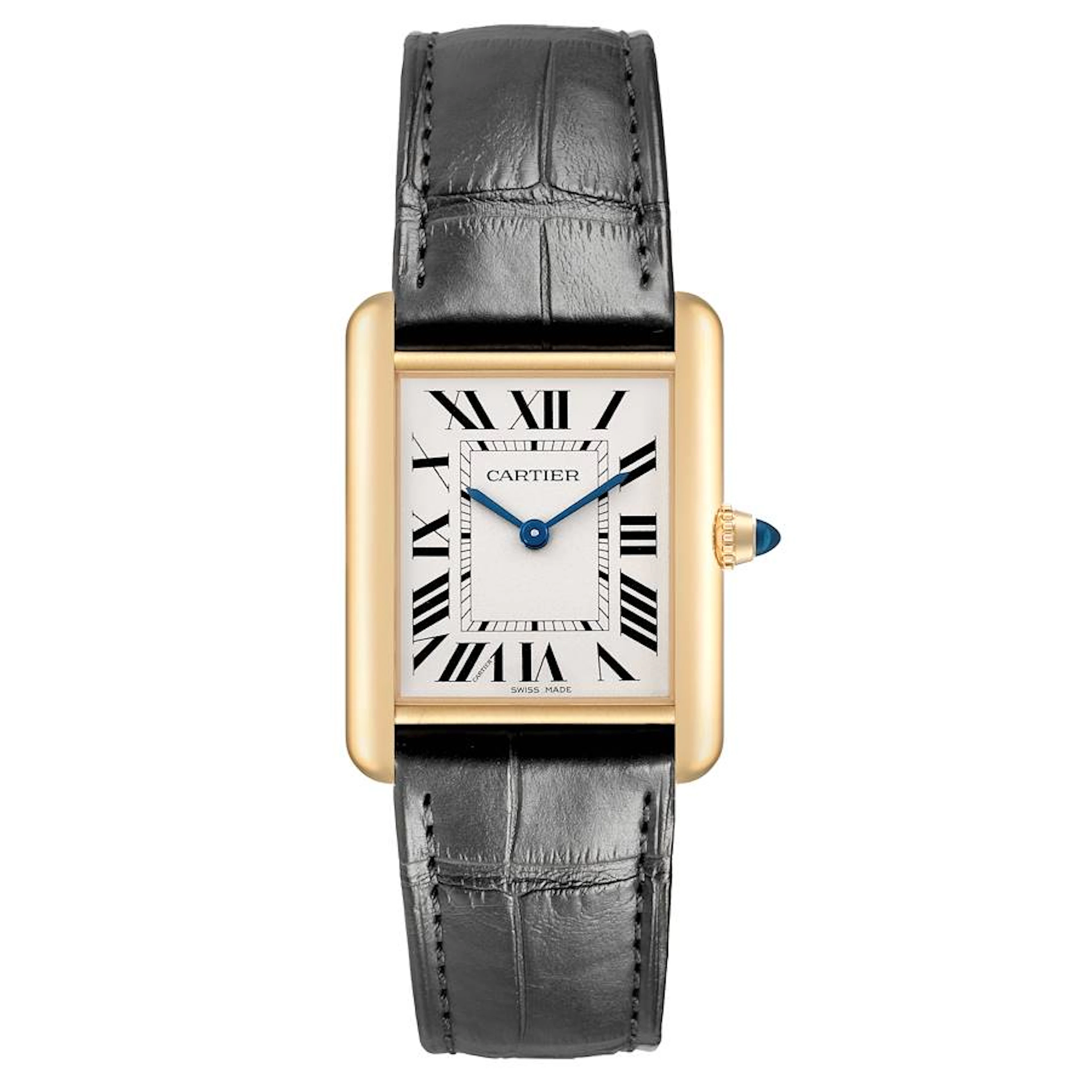 Tank Louis Medium (Reference WGTA0067). A 33.7mm yellow gold quartz wristwatch.