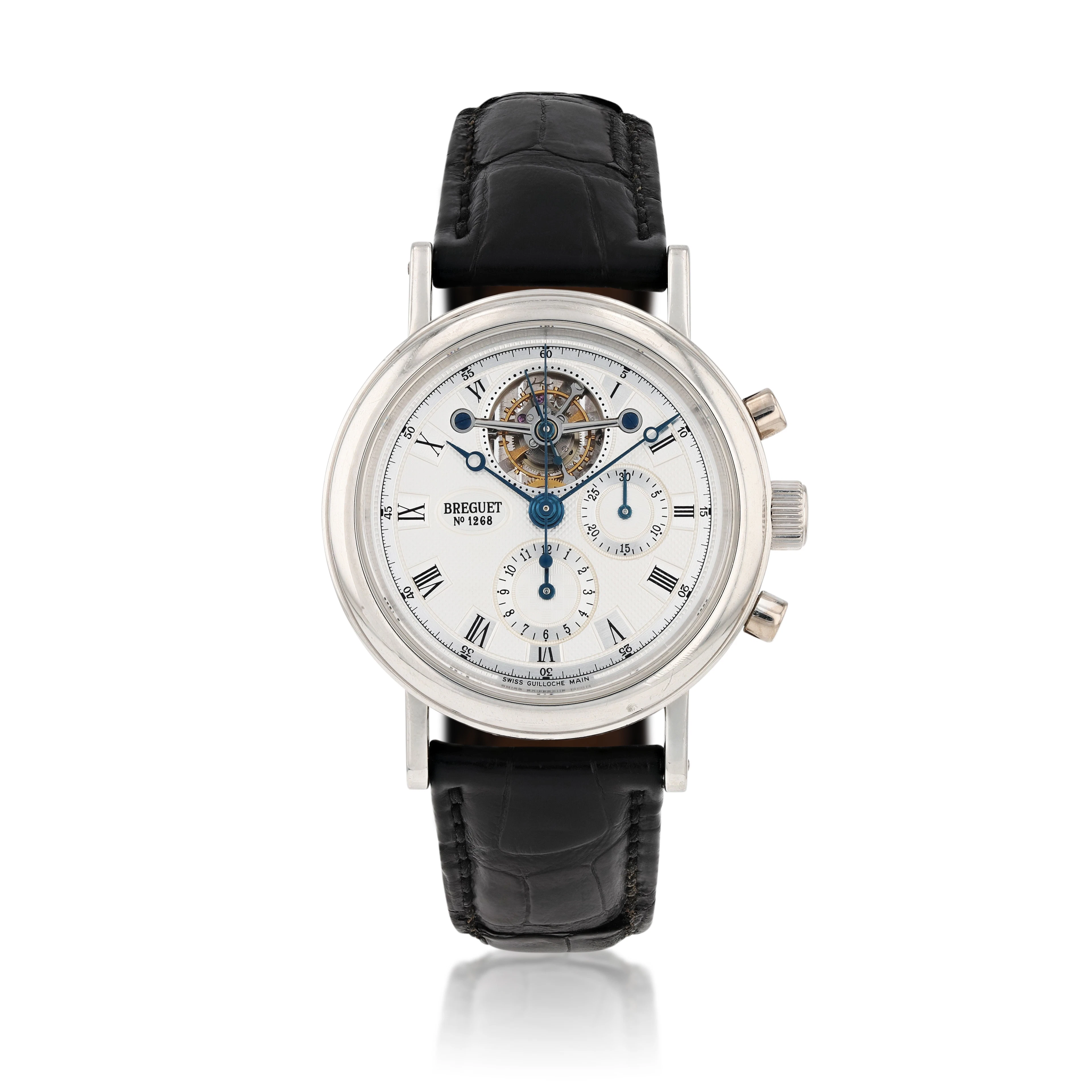 Reference 3577 | Platinum tourbillon chronograph wristwatch | Circa 2005
