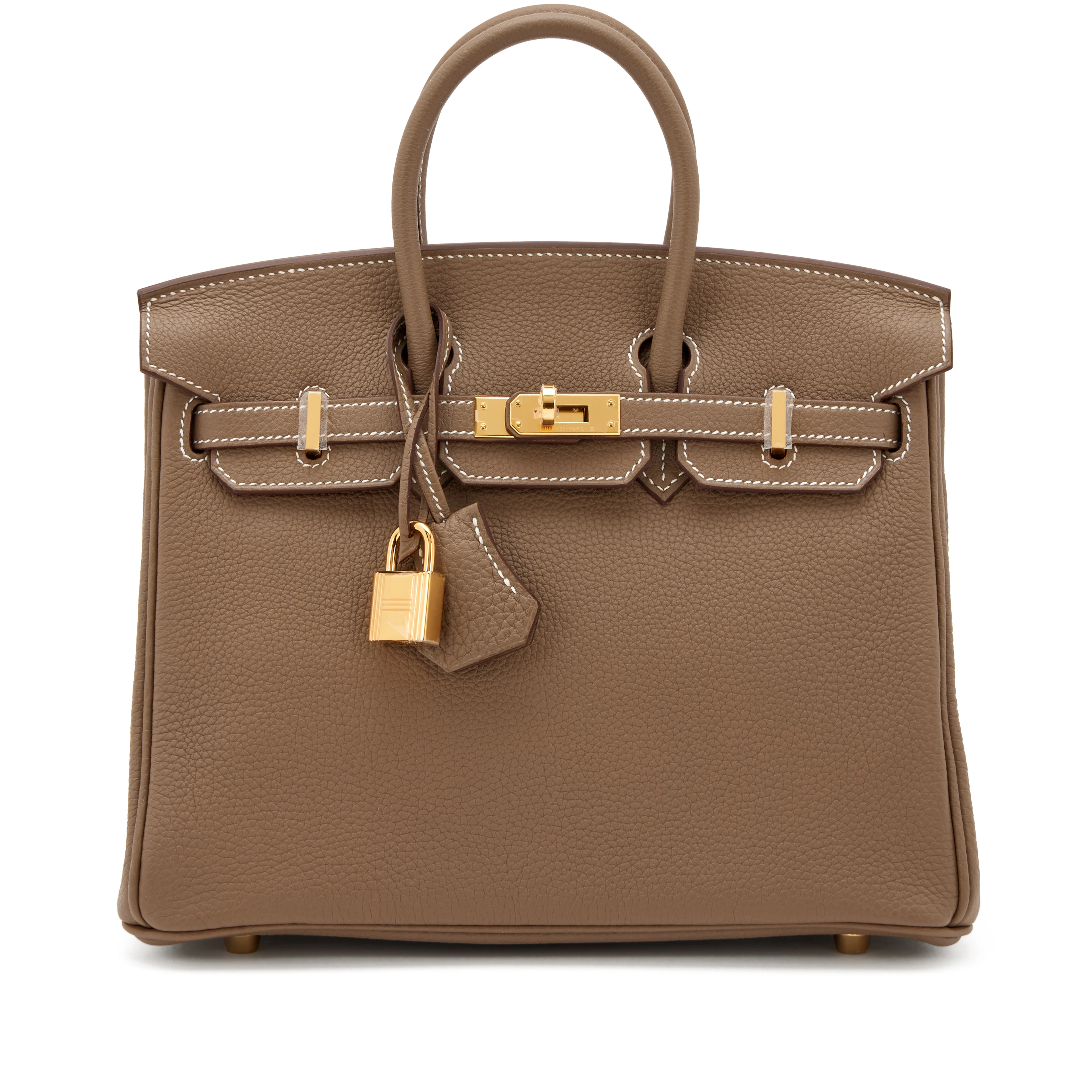 Etoupe Togo Birkin 25 Gold Hardware