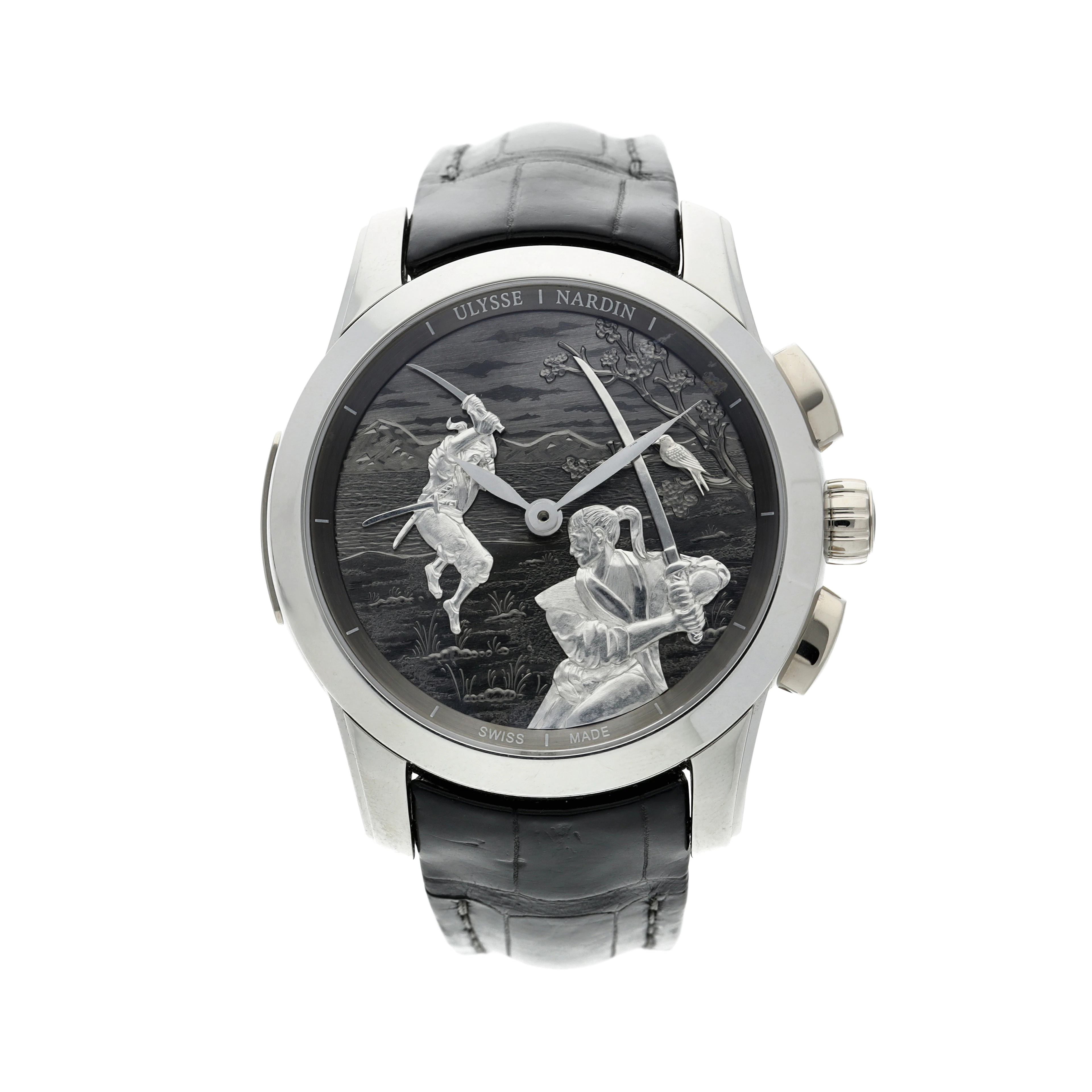 Hourstriker Limited Edition (Reference 6109-130/SAMOURAI). A 42mm