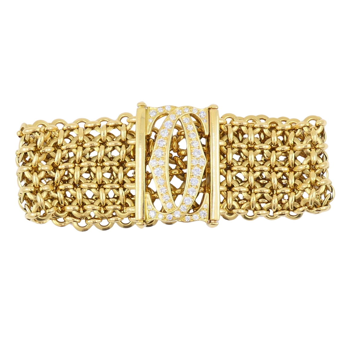 Gold and Diamond Penelope Bracelet