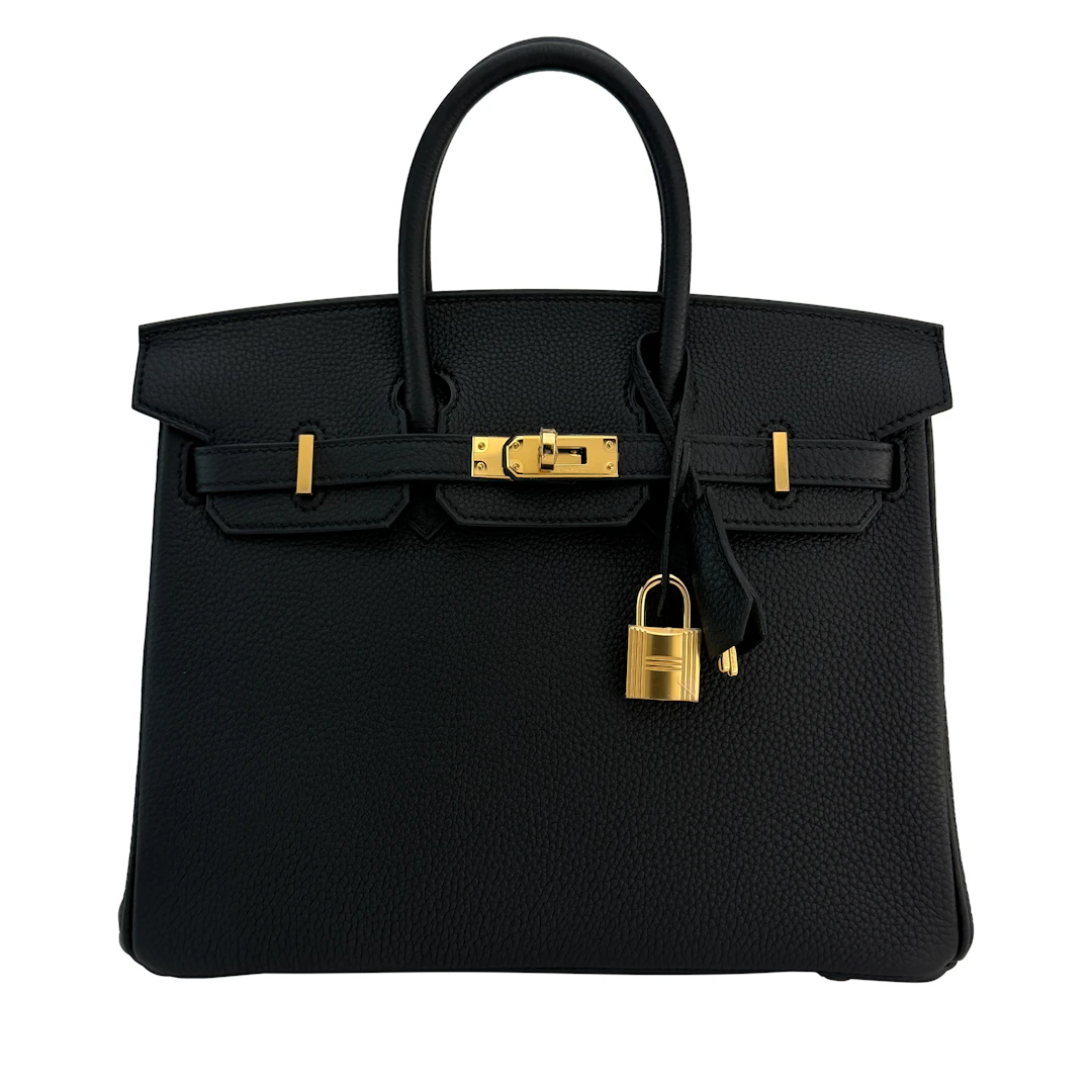 Black Togo Birkin 25 Gold Hardware, 2026
