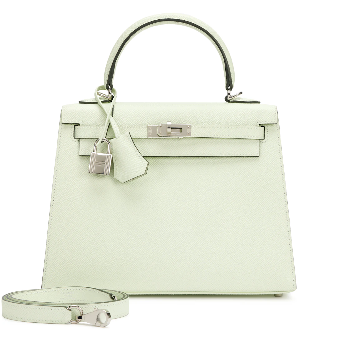 Vert Fizz Epsom Sellier Kelly 25 Palladium Hardware, 2022