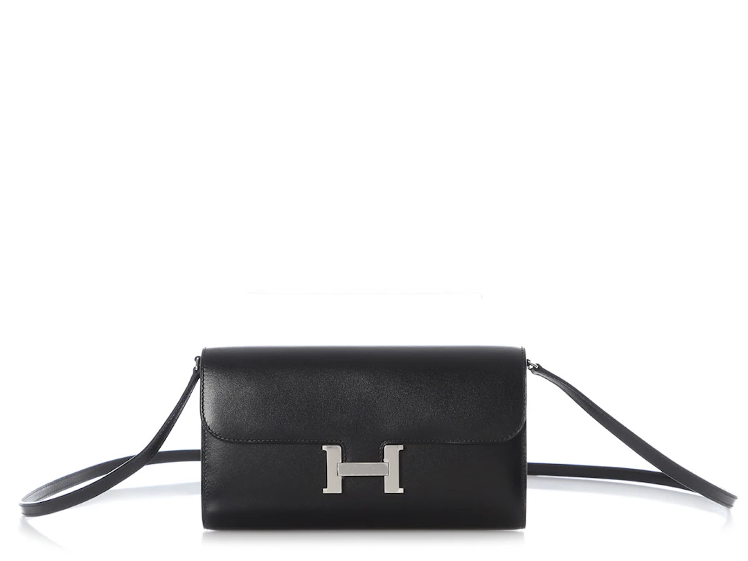 Black Box Calf Constance-To-Go Wallet Palladium Hardware, 2025