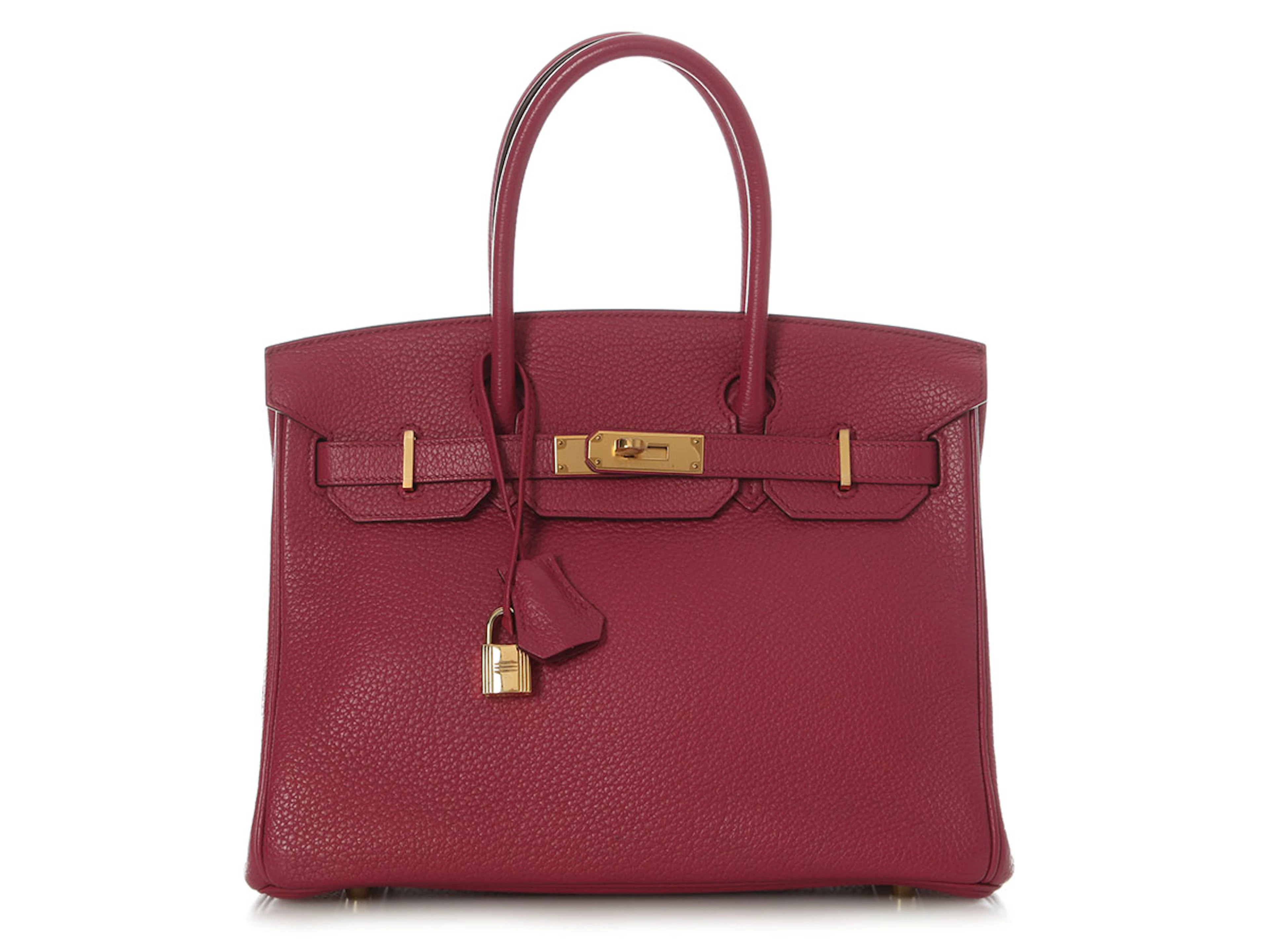 Tosca Fjord Birkin 30 Gold Hardware, 2014