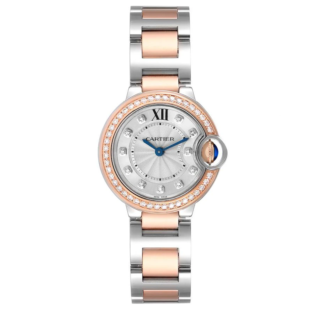 Ballon Blue (Reference WE902076). A 28mm rose gold stainless steel