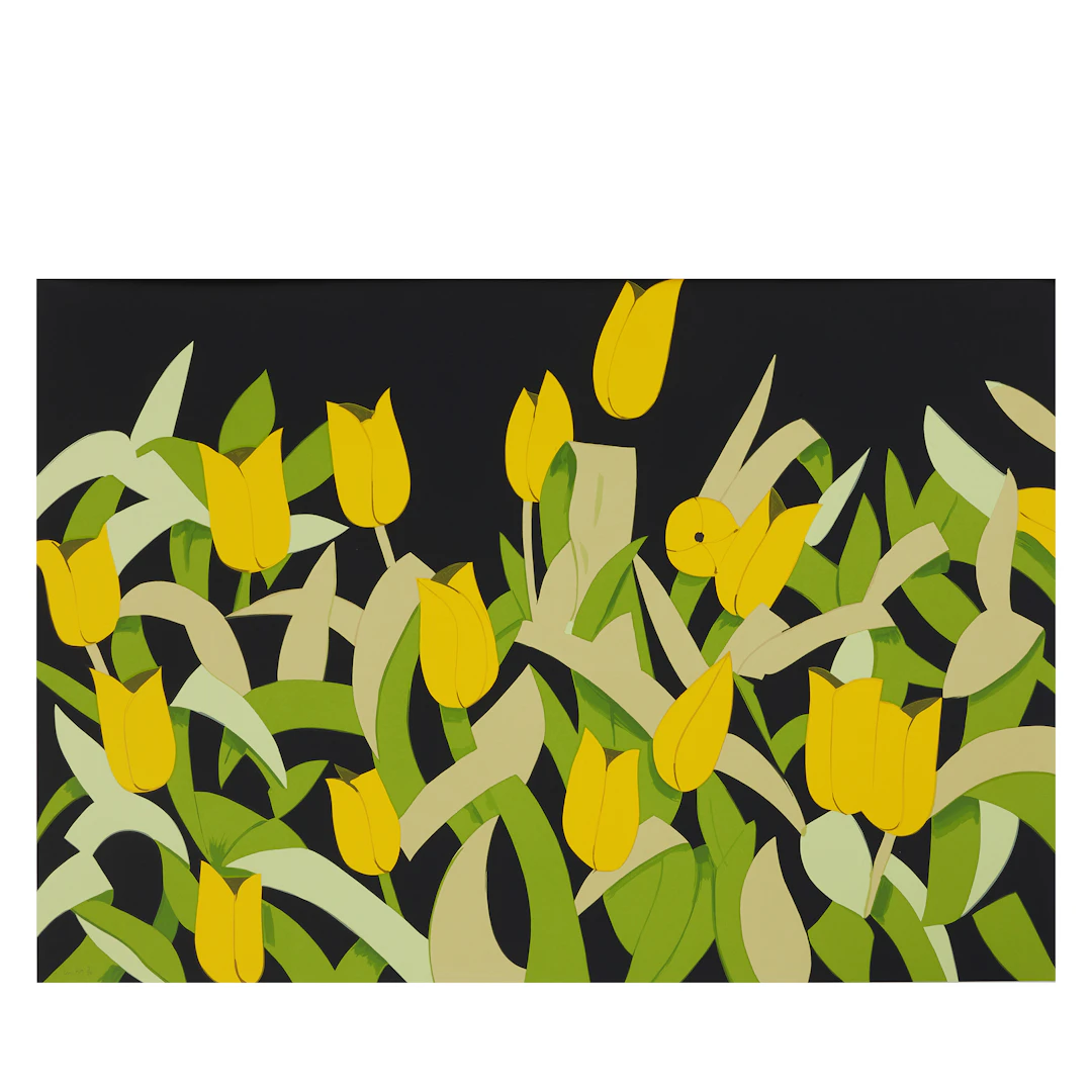 Yellow Tulips Signed Print
