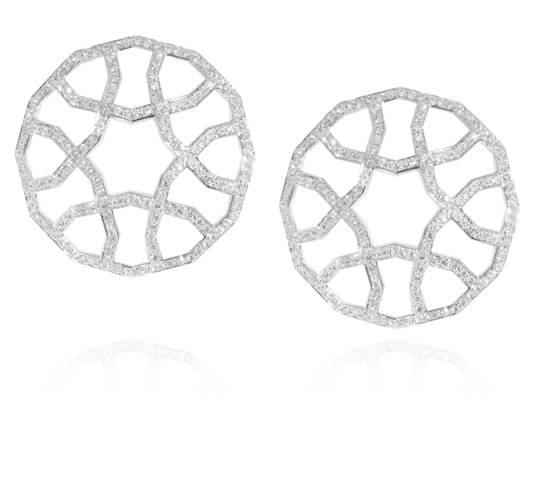 "Arabesque Deco" Earrings by Ralph Masri