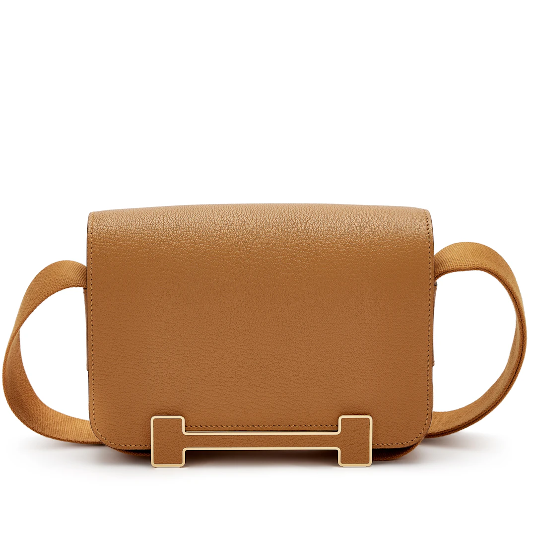 Caramel Chèvre Mysore Geta Gold Hardware, 2023