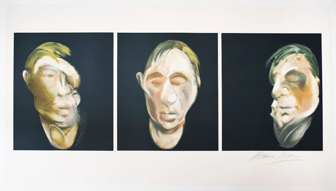 Three Studies for a Self-Portrait