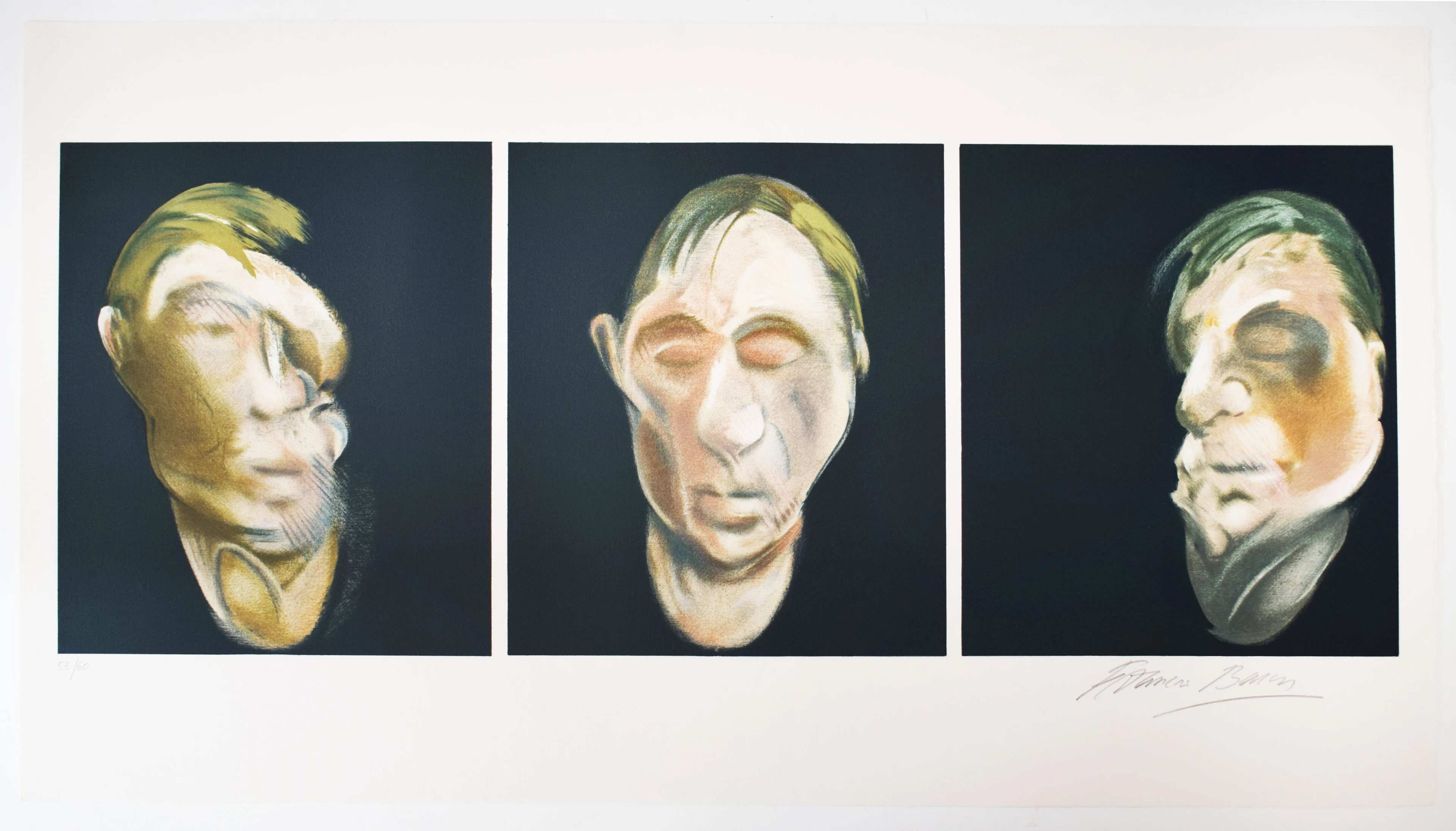 Three Studies for a Self-Portrait