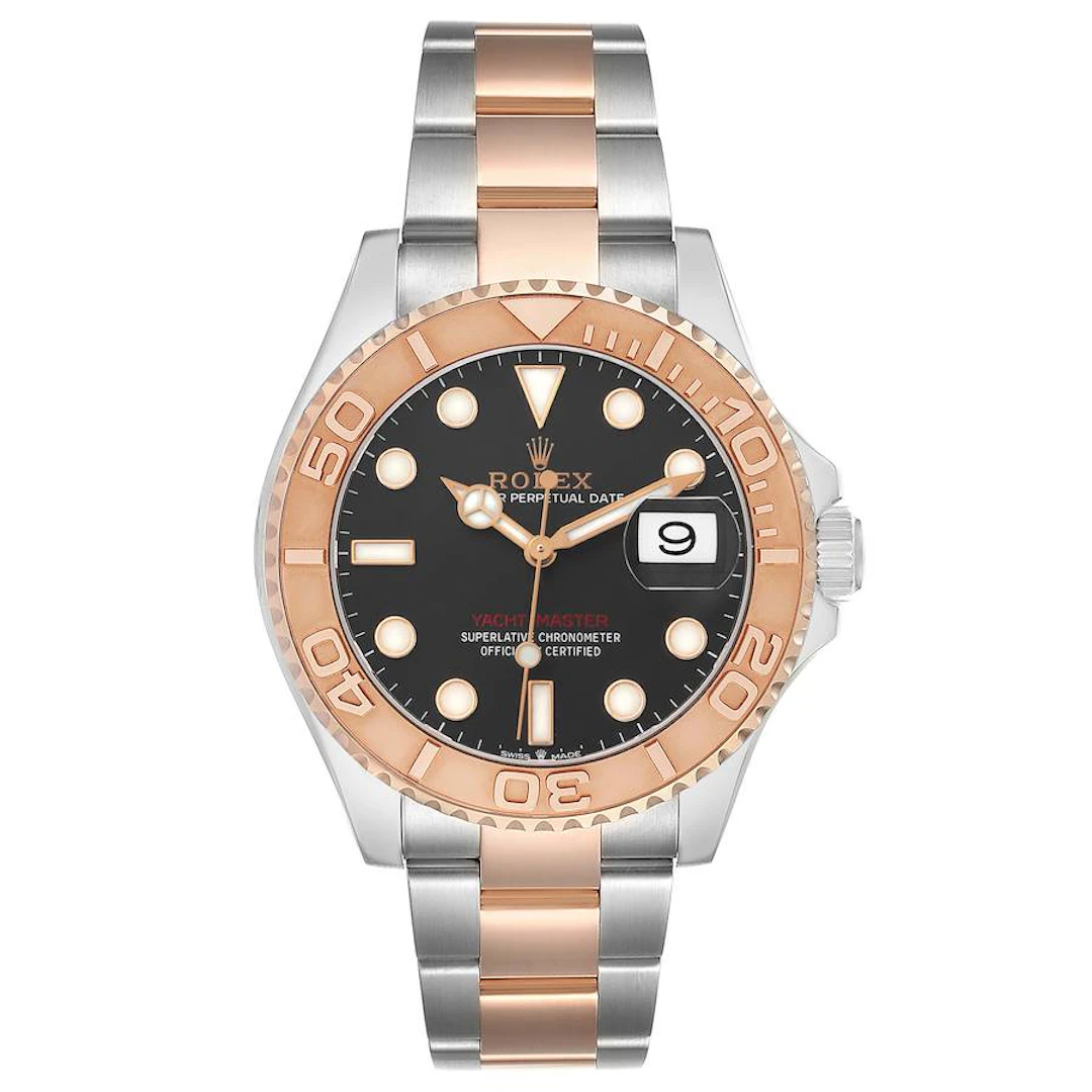 Yacht-Master (Reference 126621). A 40mm stainless steel rose gold