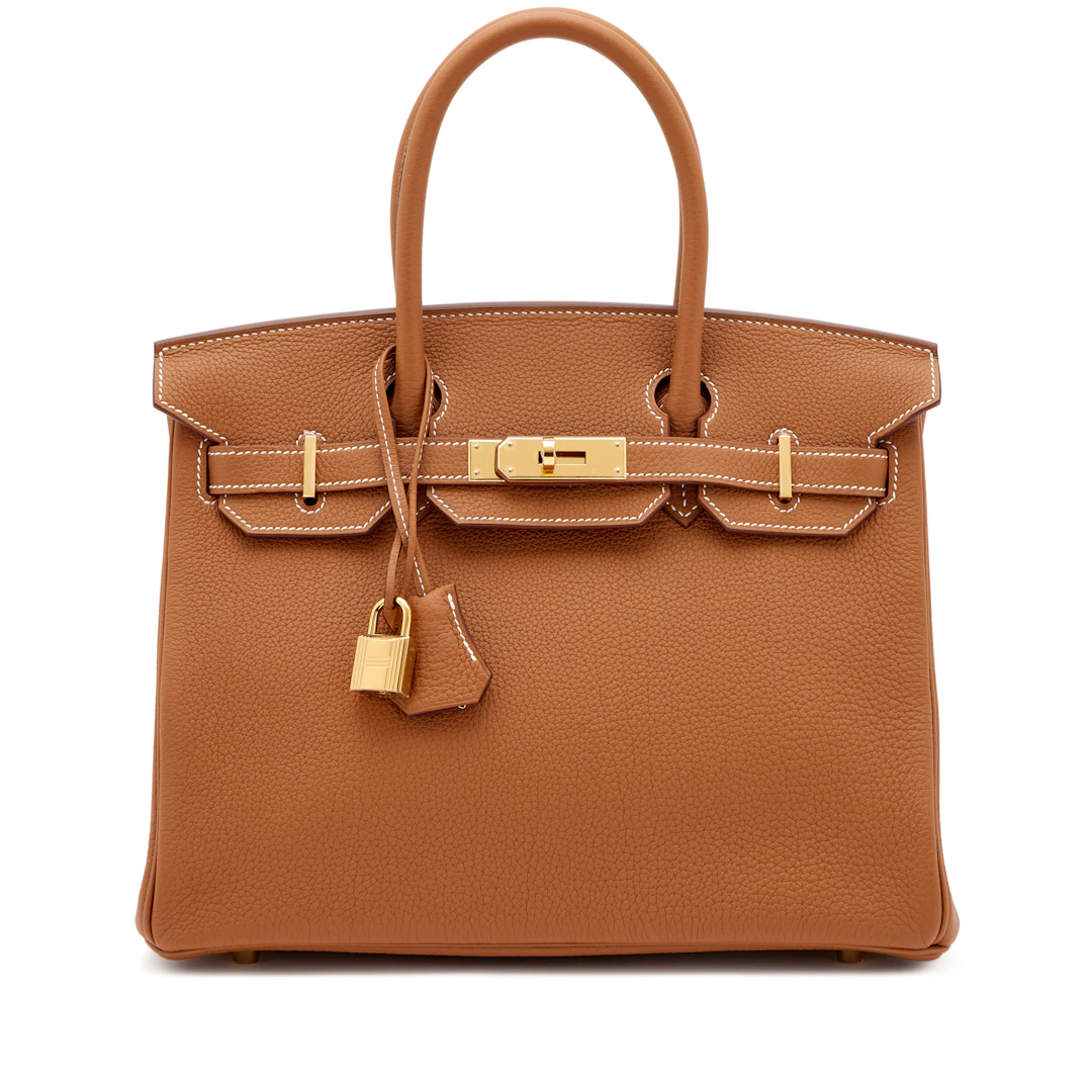 Gold Togo Birkin 30 Gold Hardware