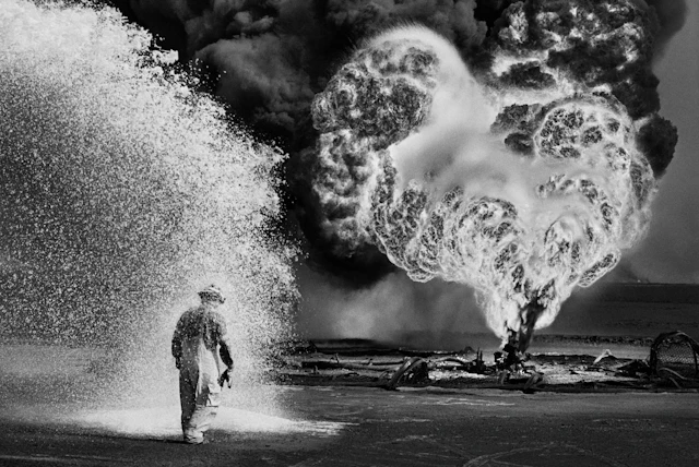 Greater Burhan Oil Field, Kuwait, 1991