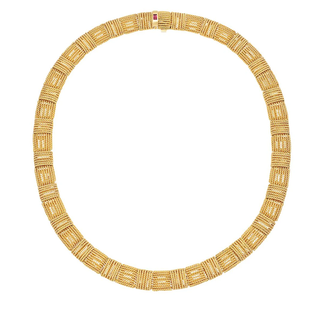 Gold Collar Necklace