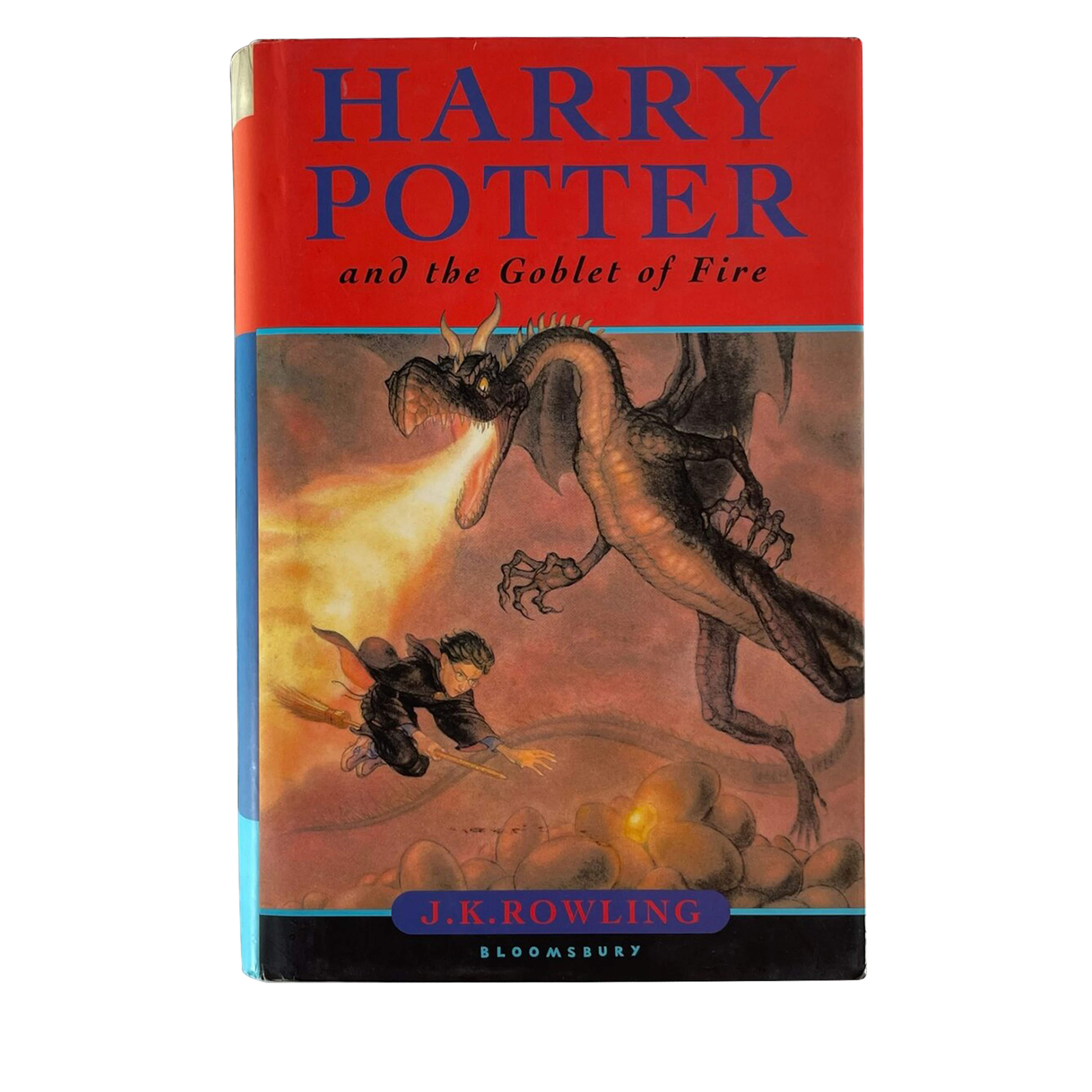 Harry Potter and the Goblet of Fire First Edition Signed by Rowling